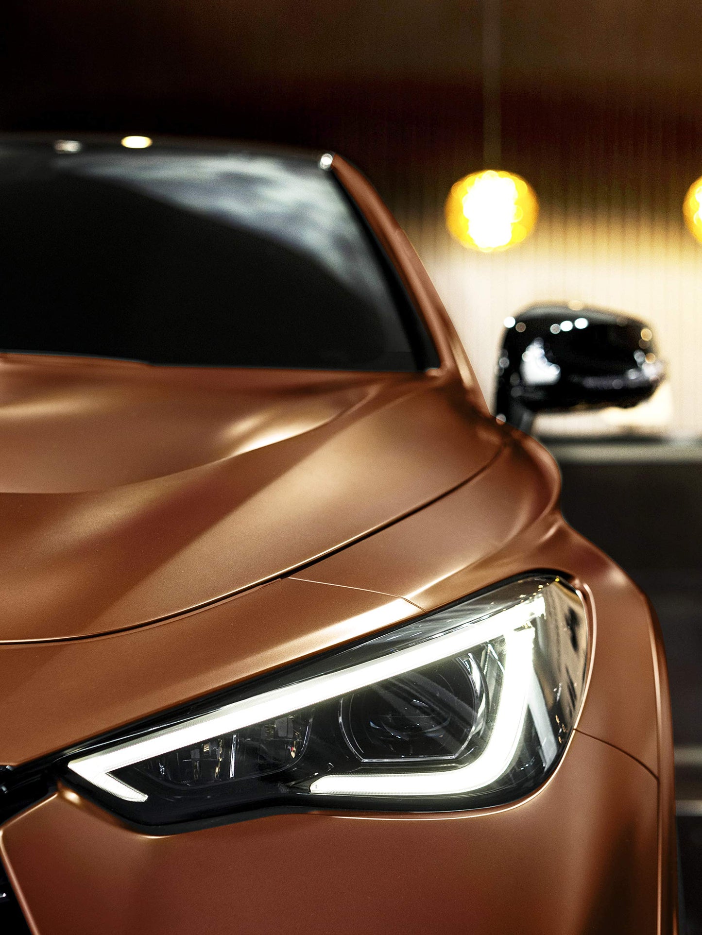 VViViD+ Matte Metallic Rose Gold Premium Vinyl Wrap Film Roll (100ft x 5ft)
