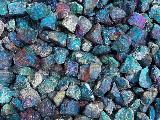 GAF TREASURES Wholesale Raw Chalcopyrite Crystals, Natural Chalcopyrite Stone, Natural Rough Chalcopyrite Crystals, Chalcopyrite Rough, Chalcopyrite Healing Crystals (Chalcopyrite, 0.5 Pound)