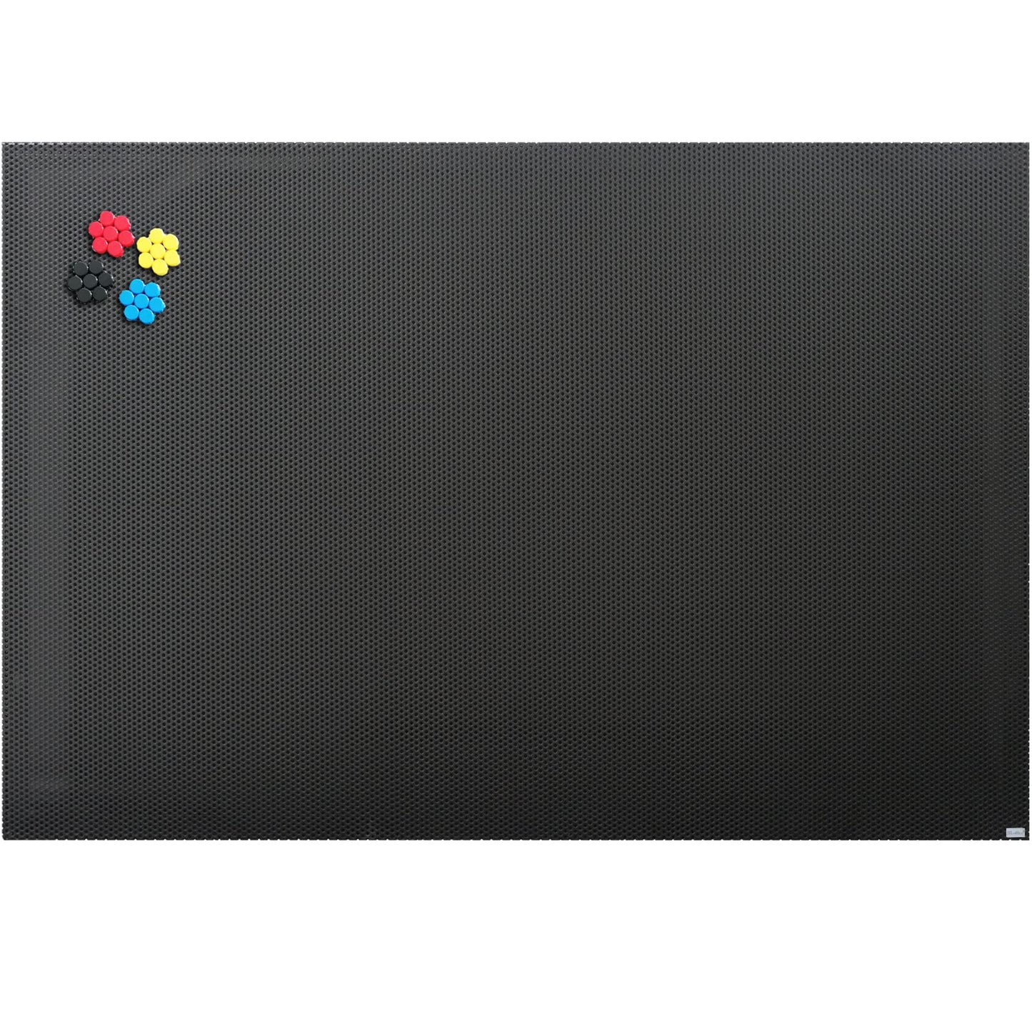 JILoffice Bulletin Board, Magnetic Board 36 x 24 Inch, Great Wall Mounting Board with 40 Magnets, Decorative Board for Photos and Messages for Office Home and School