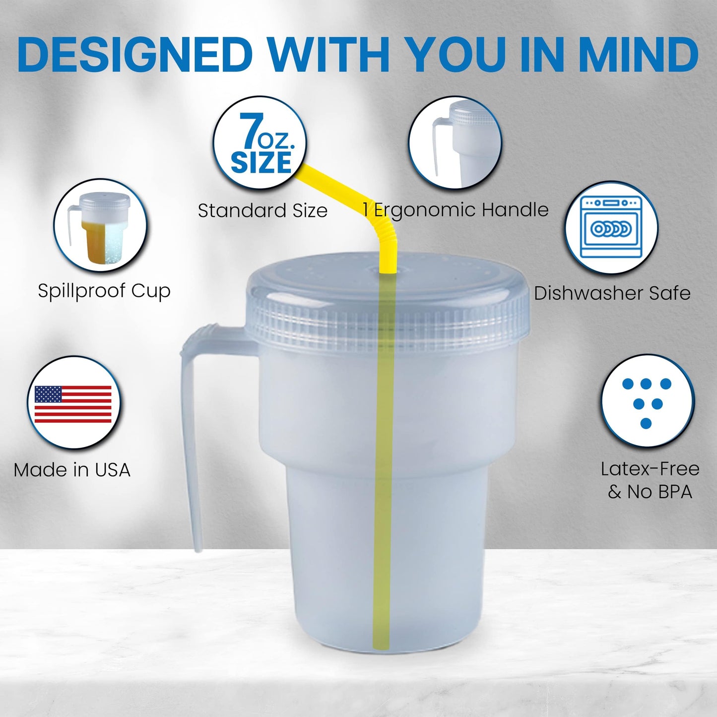 Providence Spillproof Kennedy Cups - Pack of 3