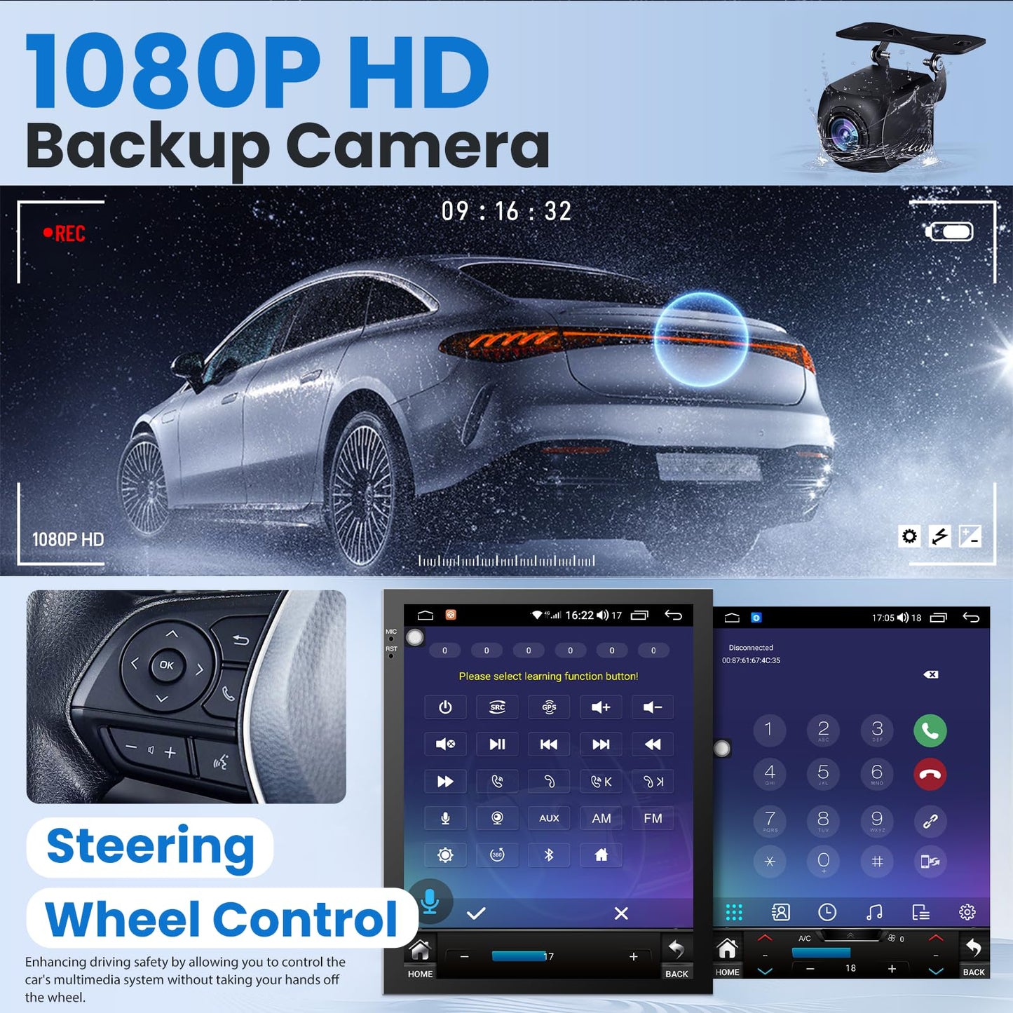 8 Core 32GROM Android 13 Upgrade Car Radio for Chevrolet Chevy Cruze 2009-2015: 10.4 Inch 1024 * 768 HD IPS Tesla Style Touchscreen Wireless Carplay Andriod Auto GPS Backup Camera SWC FM
