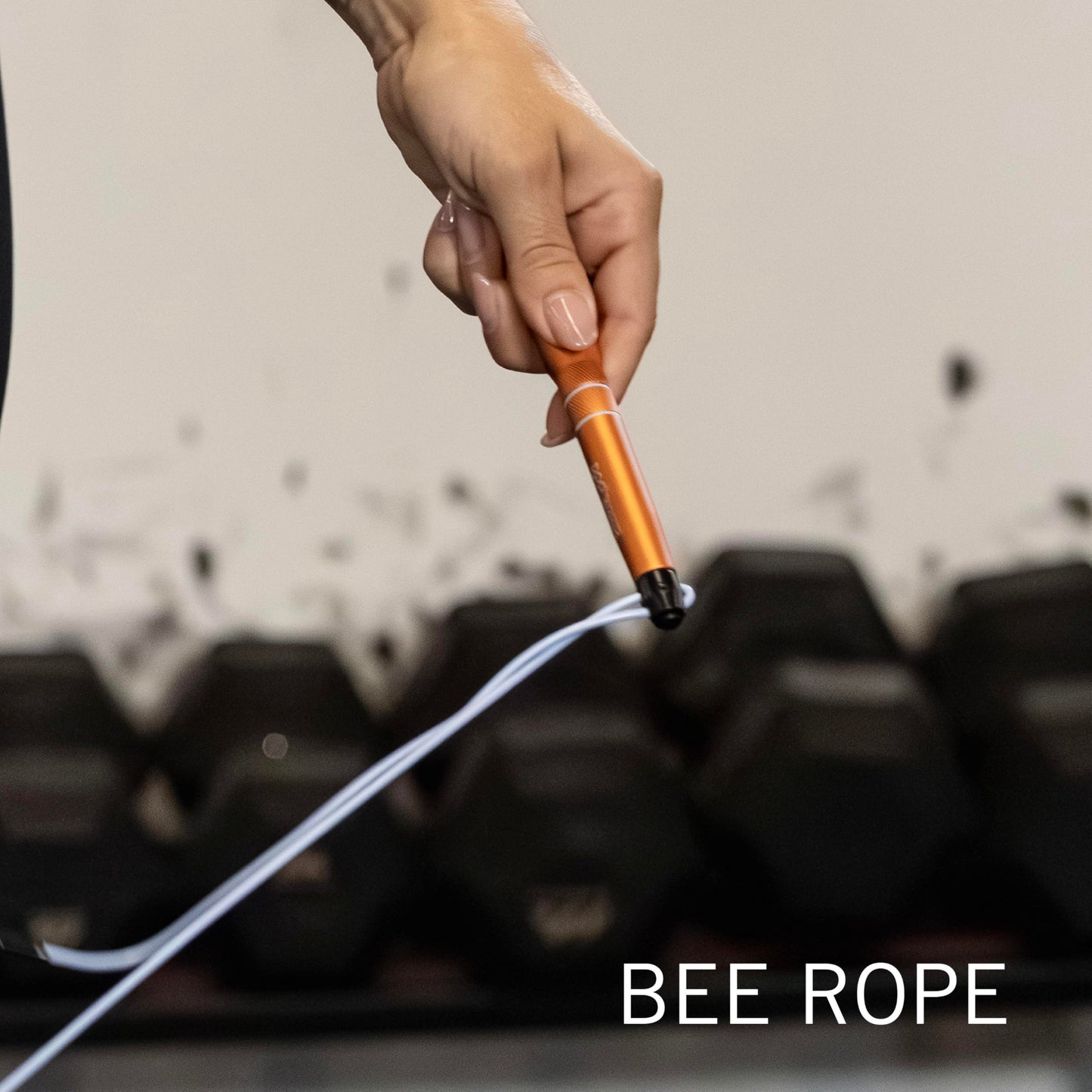 PICSIL - BEE High Speed Skipping Rope | Aluminum & Double Bearing System | Self-Adjusting for Cross Training, Boxing & Fitness | Lightweight 7.4oz | Adaptable for Men, Women & Children | (Lavender)