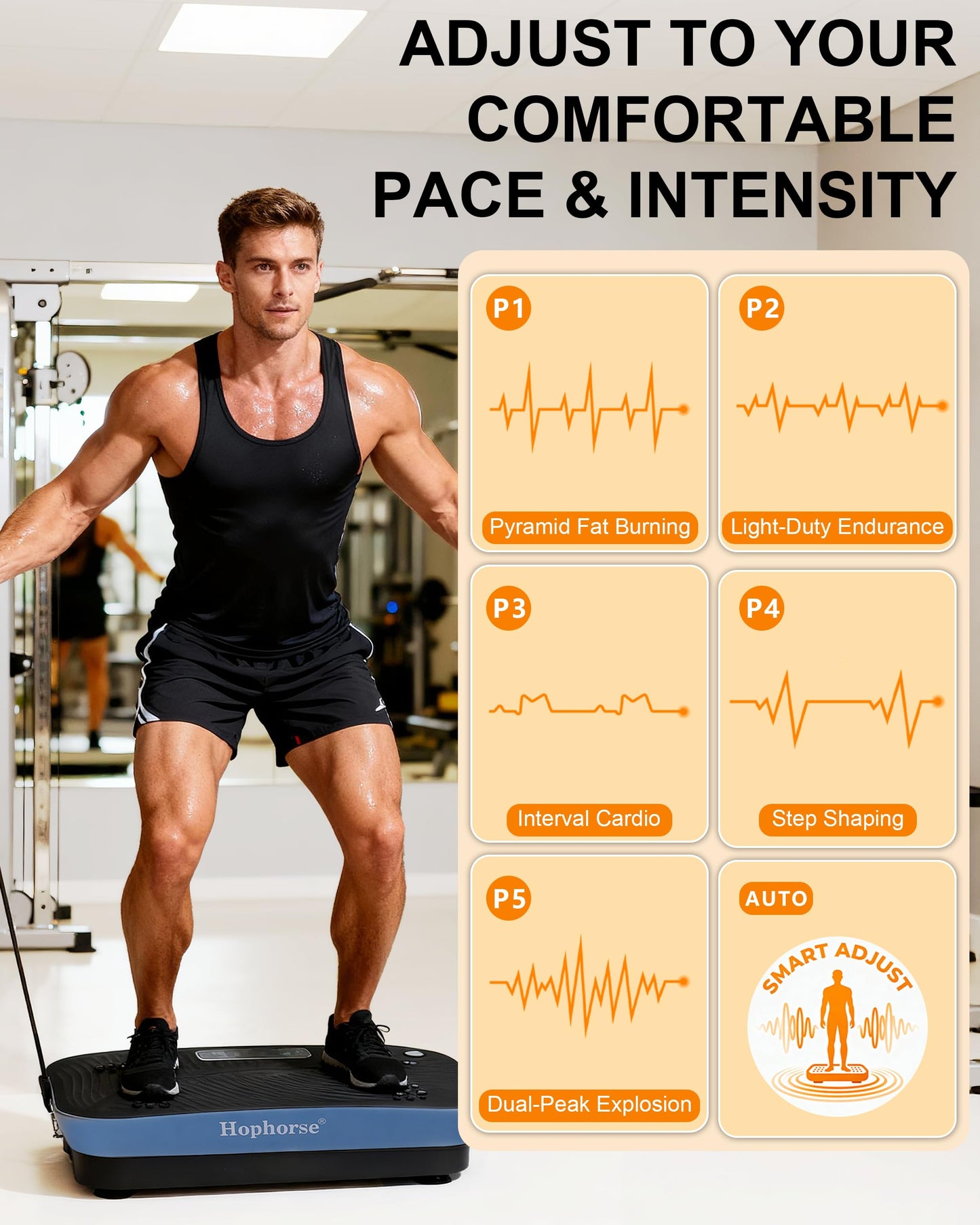 Vibrating Plate Machine,180 Speeds Shake Plate for Lymphatic Drainage Weight Loss, Vibration Fitness Platform 460LB Capacity Whole Body Workout with Bluetooth Home Exercise Gym Equipment for Women Men