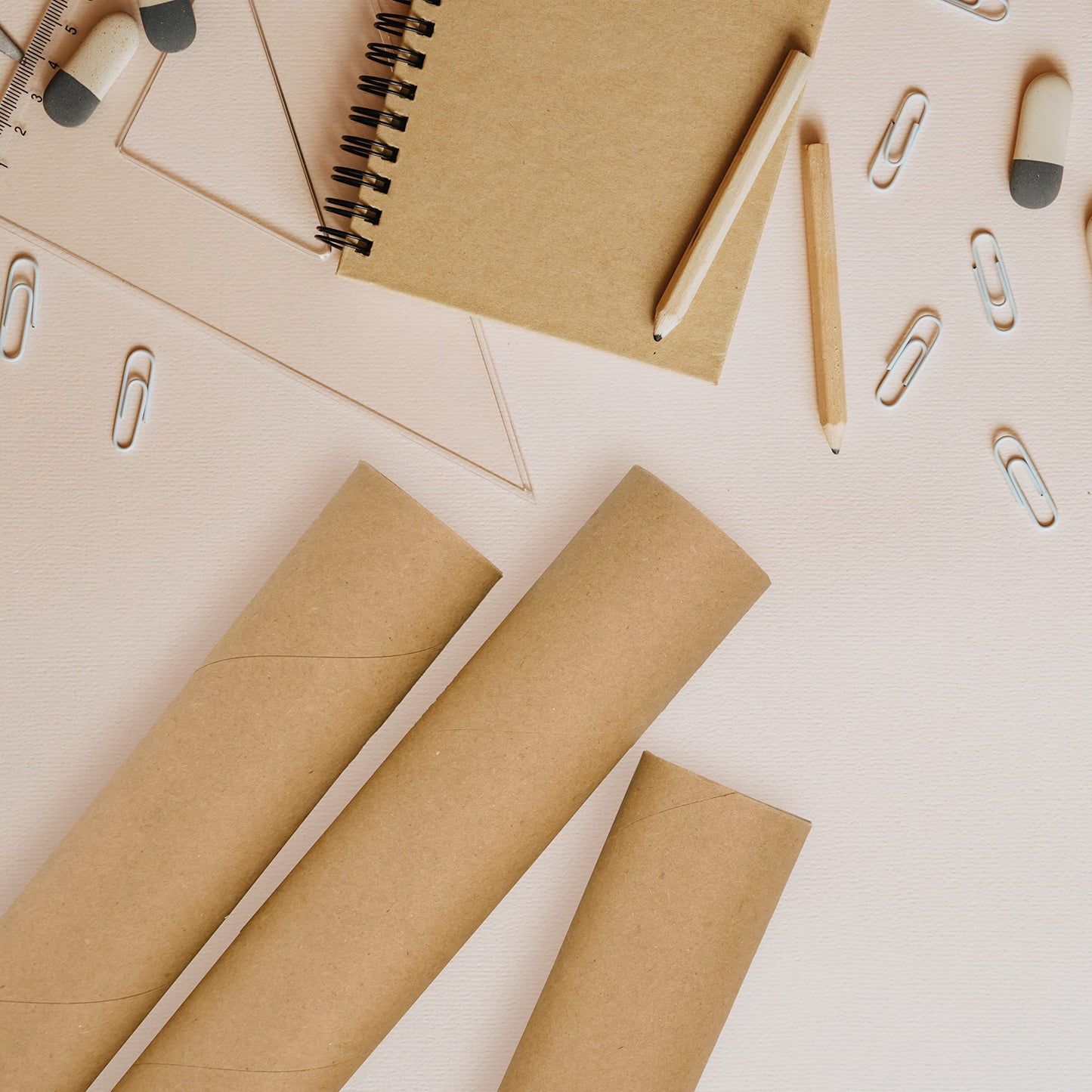 MagicWater Supply Mailing Tube - 3 in x 24 in - Kraft - 10 Pack - for Shipping and Storage of Posters, Arts, Crafts, and Documents