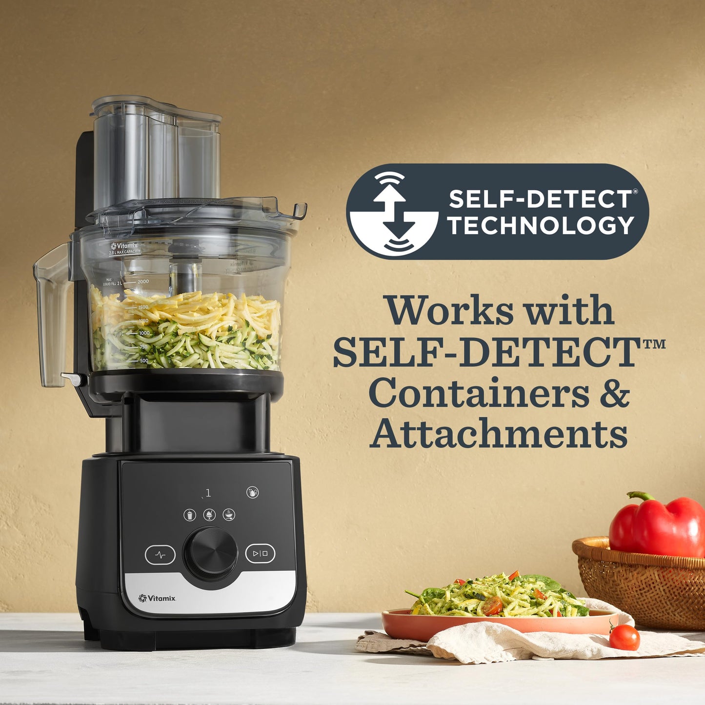 Vitamix Ascent X3 Blender with Three Blending Programs, Self-Cleaning Program, Professional-Grade Blender for Smoothies, Soups and More, Stainless-Steel Blades, 48 Oz Container, Shadow Black