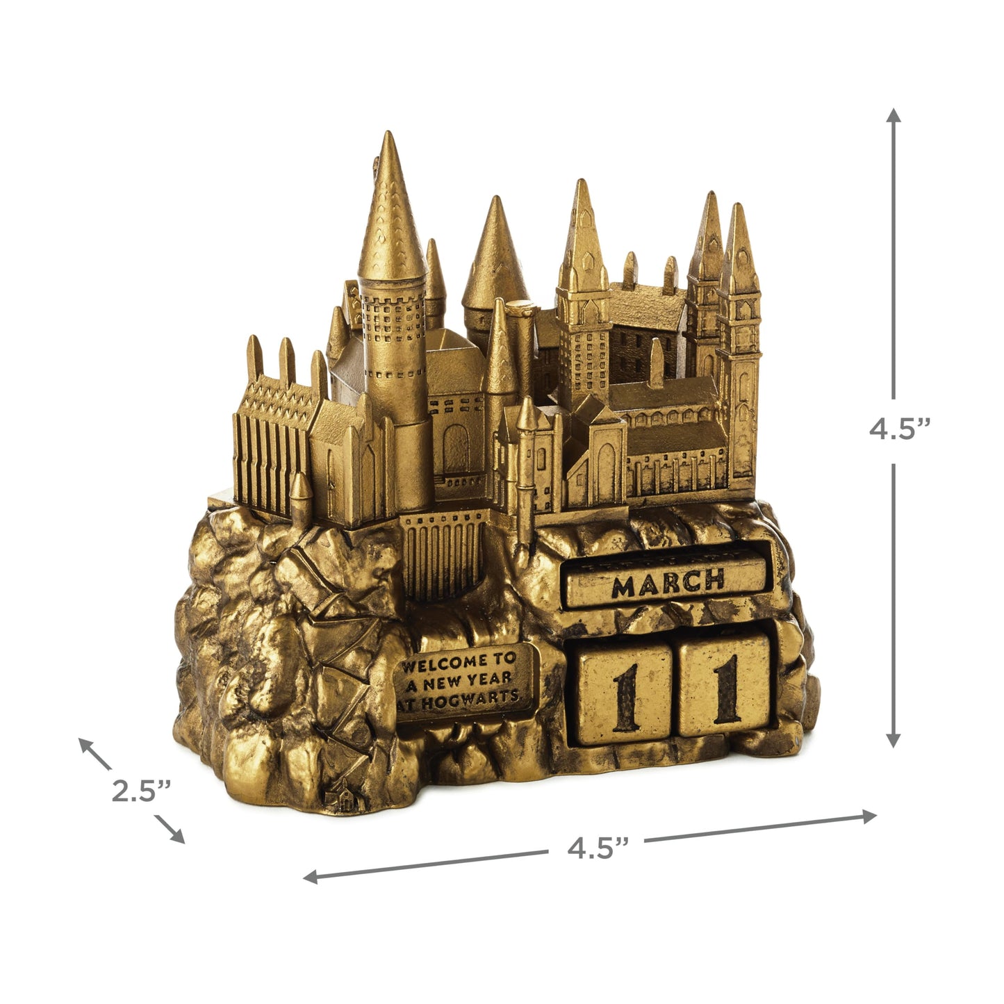 Hallmark Harry Potter Perpetual Calendar (Hogwarts) Office Supplies, Gift for Teachers, Kids, Boss, Administrative Assistant