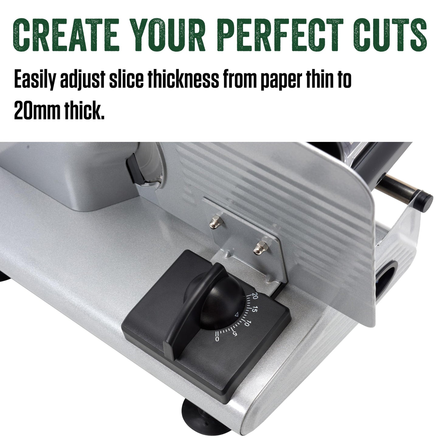 LEM Products 7 ½ Inch Electric Meat Slicer Machine with a Stainless Steel Serrated Blade