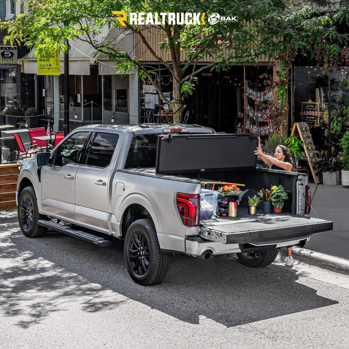 RealTruck BAK BAKFlip MX4 Hard Folding Truck Bed Tonneau Cover | 448441 | Fits 2022-2026 Toyota Tundra 6' 7" Bed (78.7")