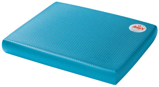 Airex Balance Pad - Exercise Foam Pad Physical Therapy, Workout, Plank, Yoga, Pilates, Stretching, Balancing Stability Mat, Kneeling Cushion, Mobility Strength Trainer for Knee, Ankle - Elite, Blue