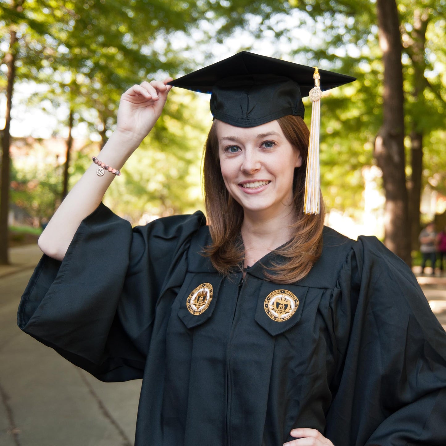 Sistble Middle School Graduation Gifts Class of 2026 Jasper Beaded Graduation Bracelets Inspirational Gifts for Women 5th 8th Grade Granddaughter Gift Ideas Jewelry for Teens