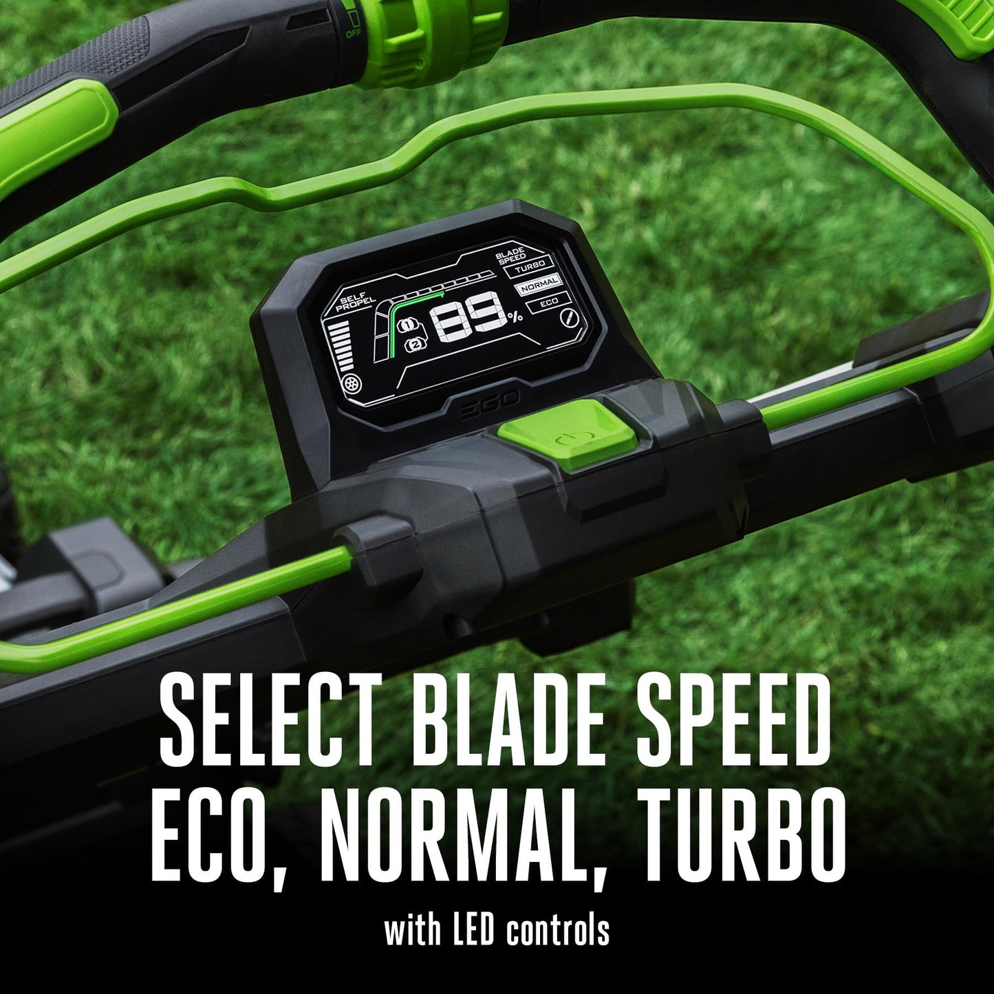 EGO POWER+ Electric Lawn Mower, Self-Propelled Cordless with 22" Super Composite Deck, Includes (2) 56V 6.0Ah Batteries and 560W Charger - LM2244SP-2