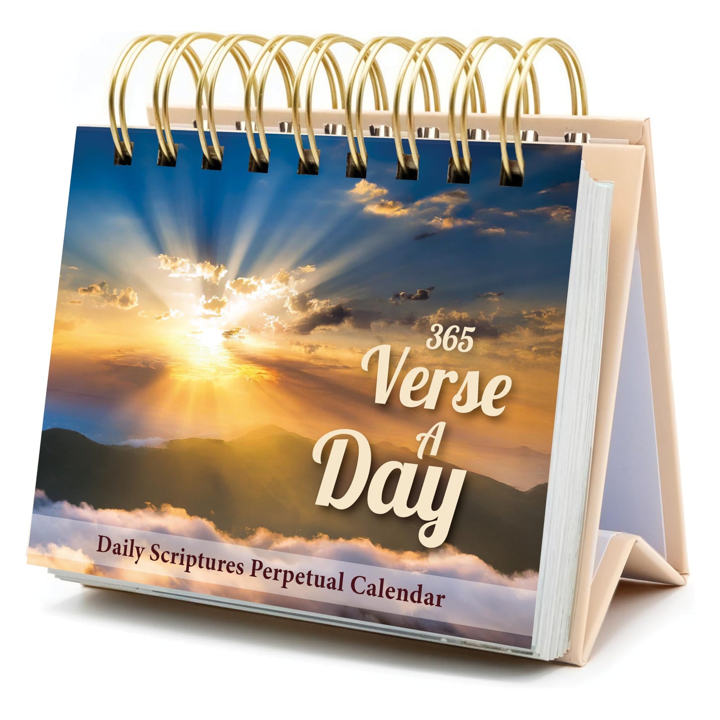 365 Bible Verses Daily Flip Desk Calendar - Undated Reusable Perpetual Flip Verses Christian Inspirational Gift for Men & Religious Gifts for Women (Bible Verses NIV)