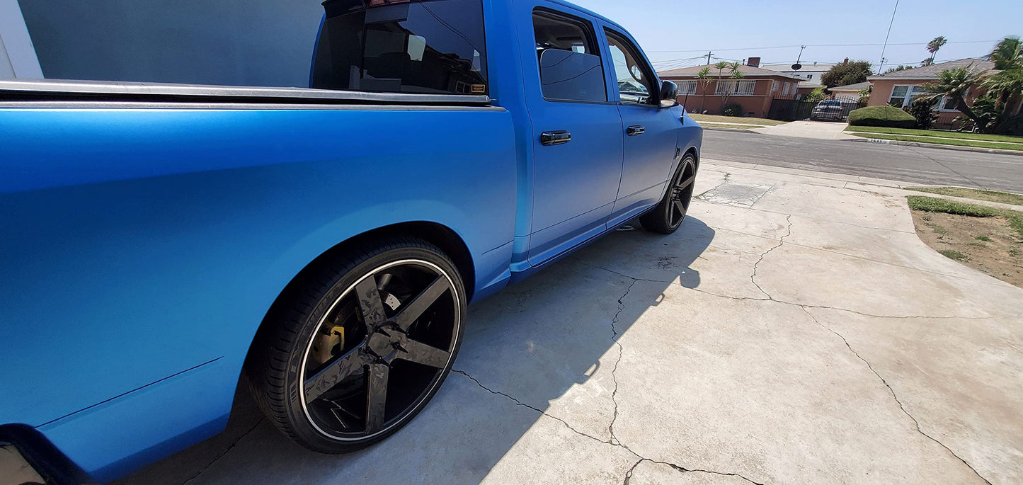 VViViD+ Matte Metallic Blue (Ghost) Vinyl Wrap Roll (25ft x 5ft)