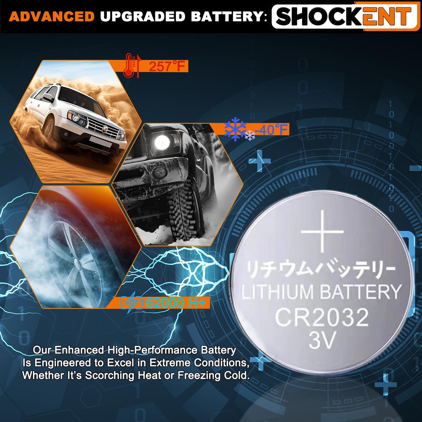SHOCKENT 13598773 Upgraded 433MHZ TPMS Sensor Fits for:-Chevy Traverse 2016-2022, Malibu 2016-2022, Cruze 2016-2019, Impala 2017-2018, Tire Pressure Monitoring System Sensor-4PCS