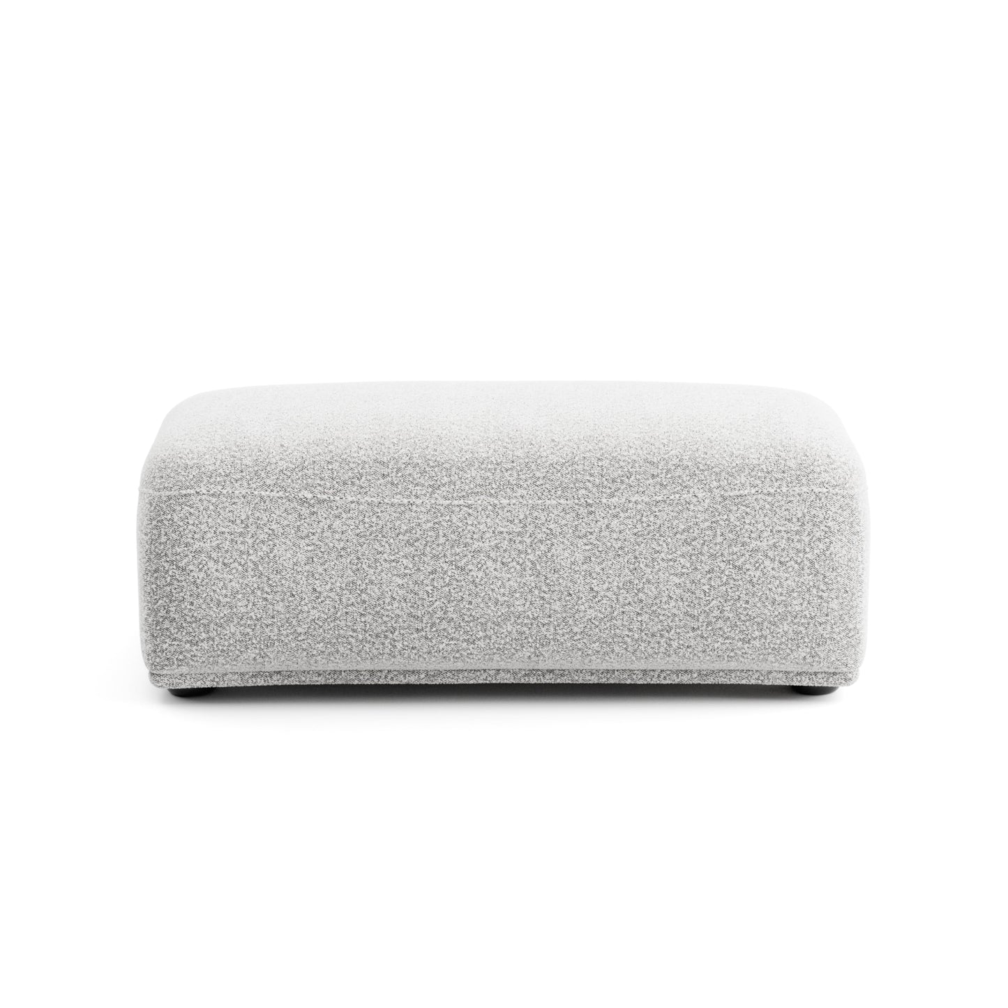 Furniture of America Tatiana Modern Boucle Modular Rectangular Ottoman for Living Room, Office, Free-Combined, FSC & Oeko TEX Certified, Light Gray