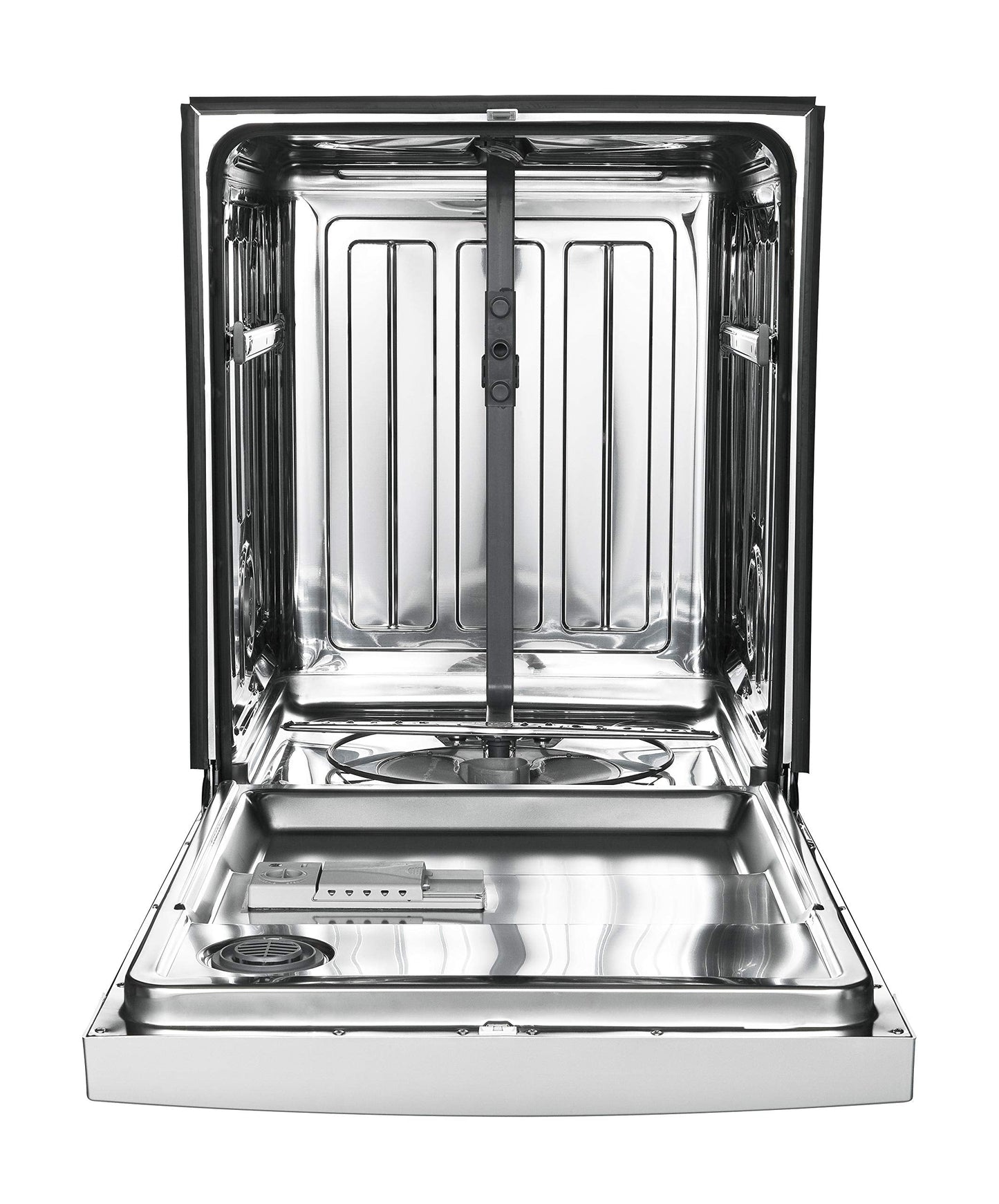 SPT SD-6501W 24″-wide Built-In Stainless Steel Tall Tub Dishwasher with ENERGY STAR, Heated Drying, 6 Wash Programs and 14 Plate Settings – White