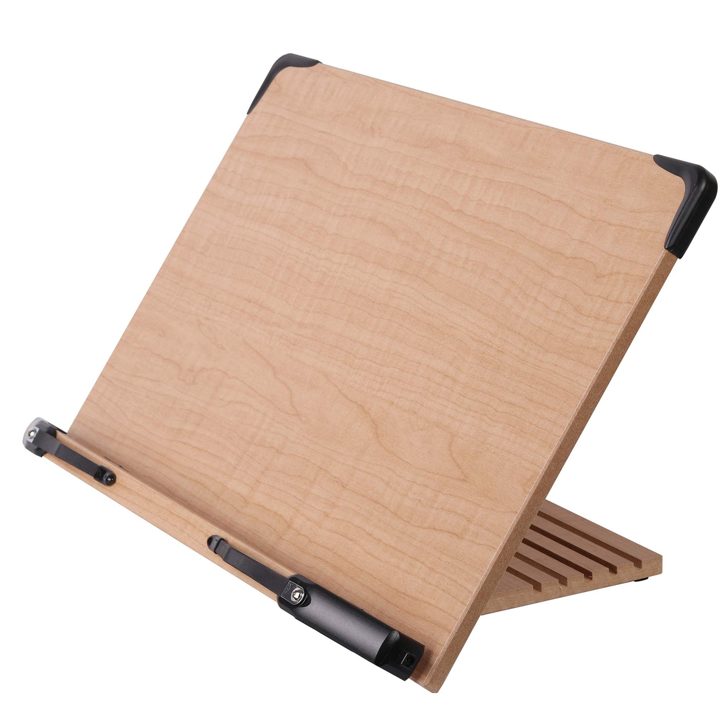 A+ Book Stand BS2500 Large 16x10.5 Portable Adjustable Foldable Bookstand Holder for Reading Hands Free Large Thick Heavy Textbooks Cookbooks Tablets
