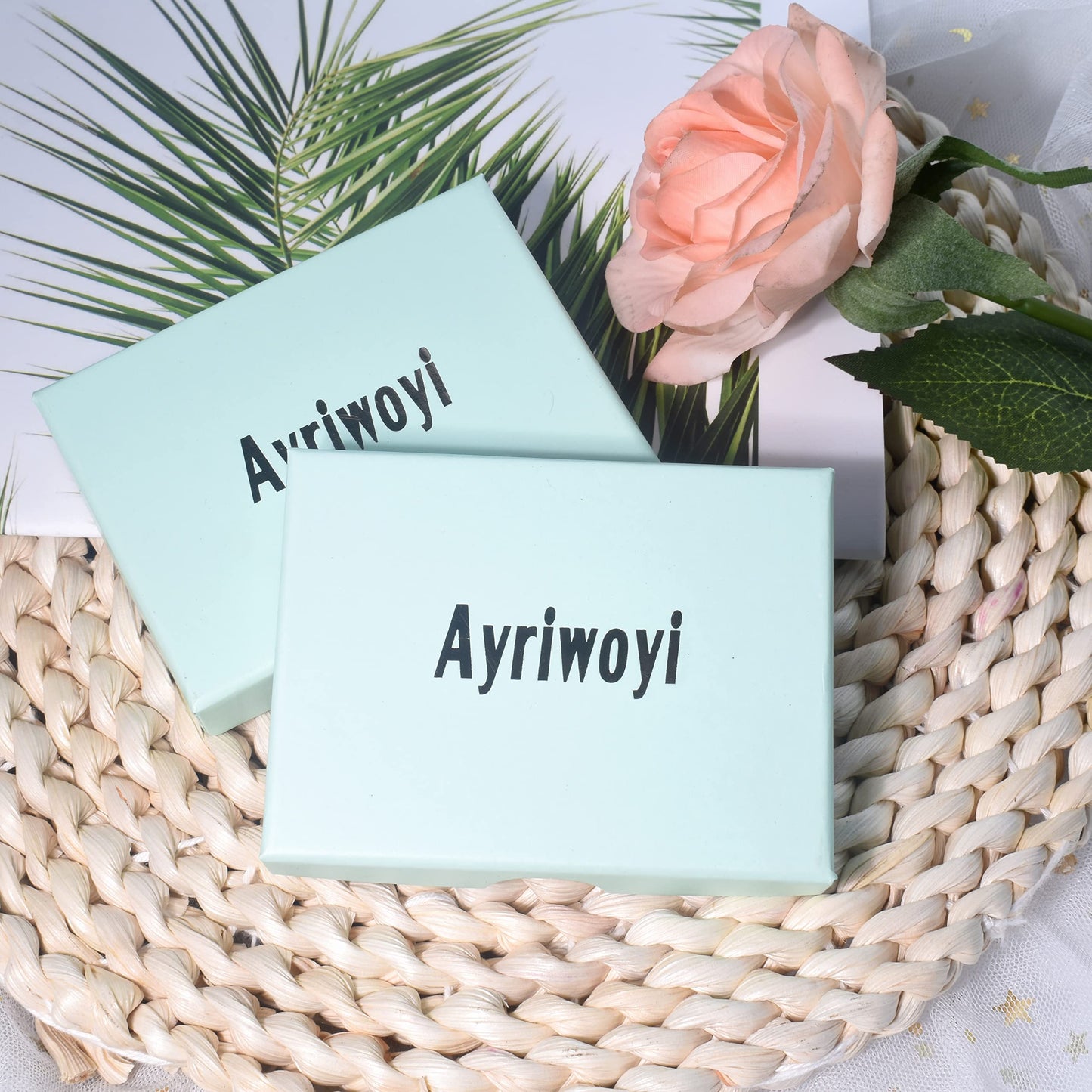 Ayriwoyi Moss Indian Agate Bracelet Beaded Wrap Bracelet for Women Natural Stone Bracelet Leather Wrap Bracelet Crystal Bracelets Handmade Jewelry Gifts