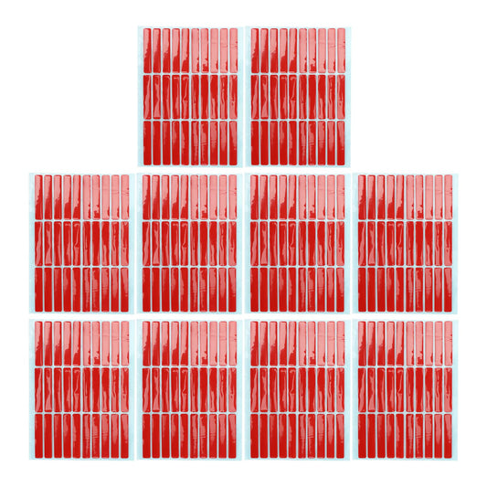 10 Sheet Nail Art Mounting Tape,Nail Tip Display Tape Salon Double Sided Adhesive Tape Accessory for Nail Tip Color Display