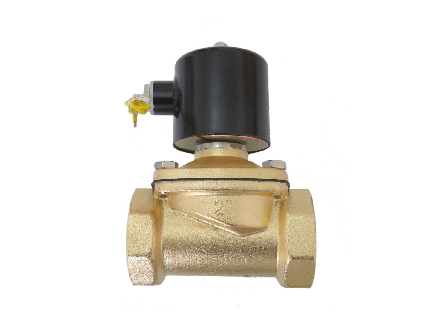 2" Inch 110V AC Brass Electric Solenoid Valve 110 VAC 120 Volt