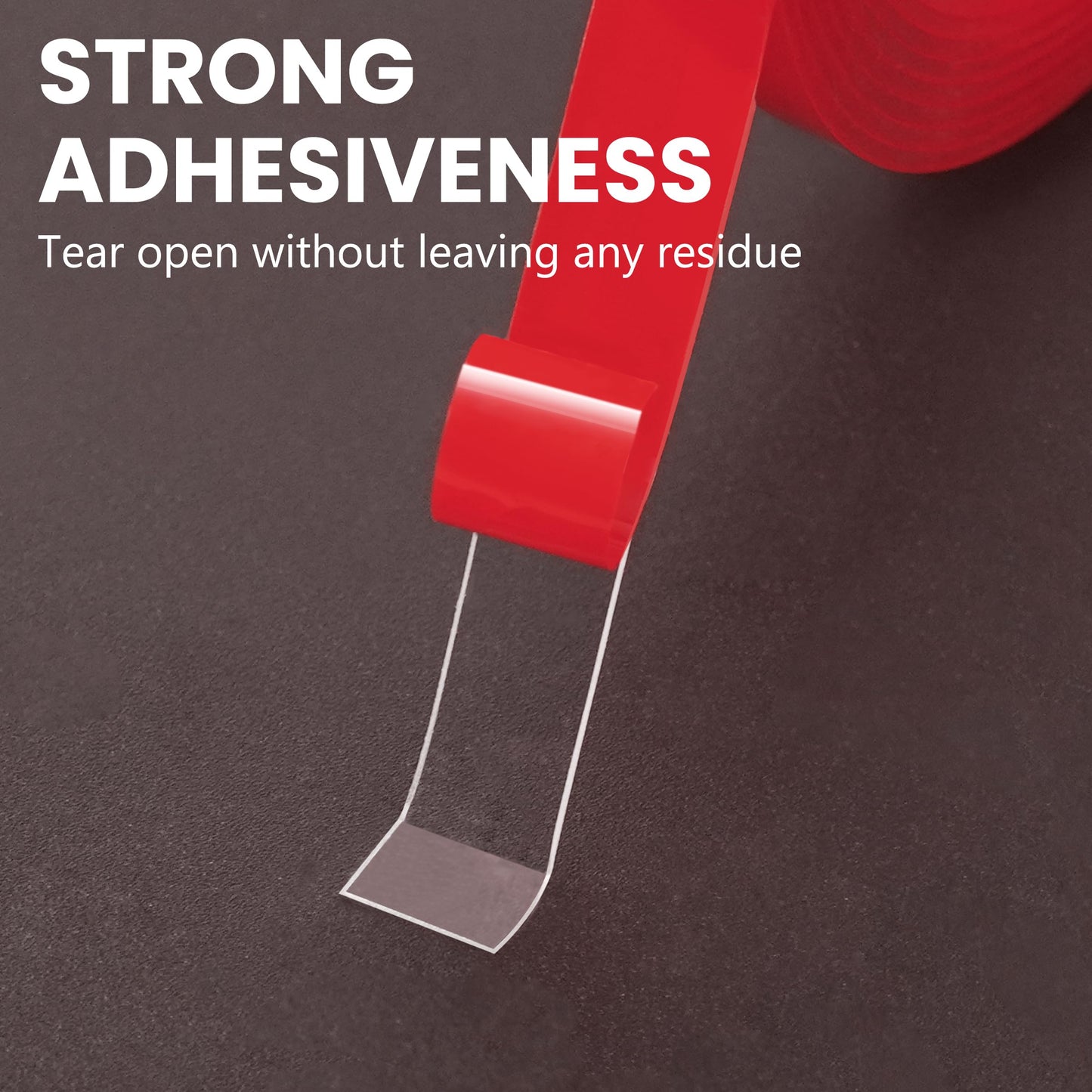 HLQHXWHZT 3 Rolls of Double Sided Tape, Removable Pressure Nail Adhesive Strong Adhesive Tape for Press on Nail Packaging Nail Salon Home Office Supplies…
