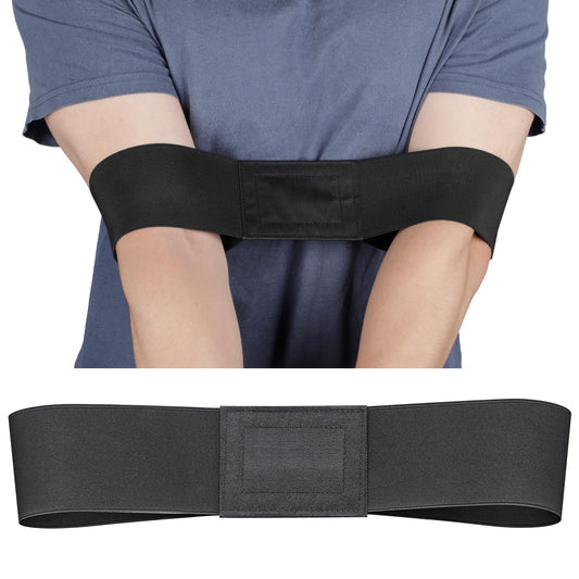 GreenHaven Golf Swing Arm Band Golf Swing Training Aid Elastic Swing Correcting Trainer Band for Golfers Beginners Arm Elbow Posture Teaching Tool Accessory for Golf Club Practice