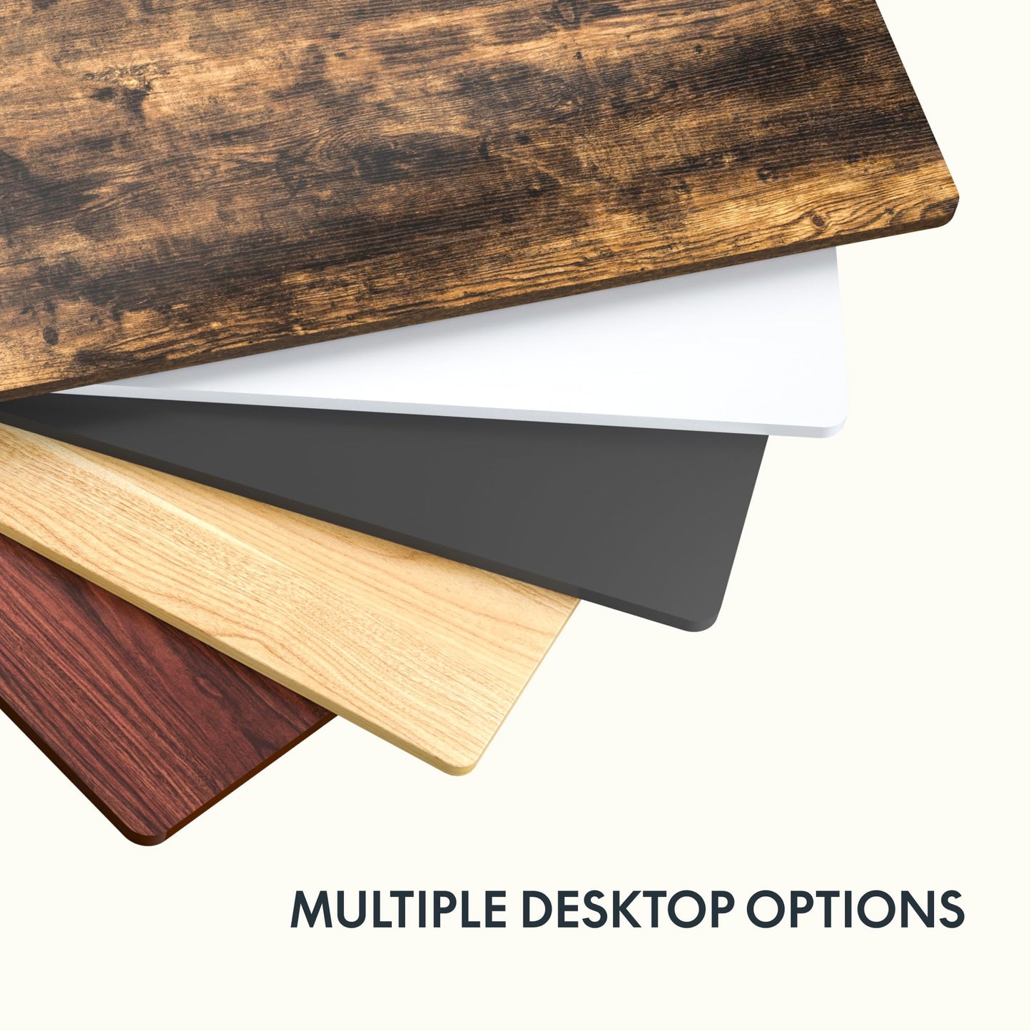 FLEXISPOT Whole Piece 55"x28" Desktop 1" Thickness Height Adjustable Desk Rectangular Tabletop Maple Board (55INCH Maple Top)