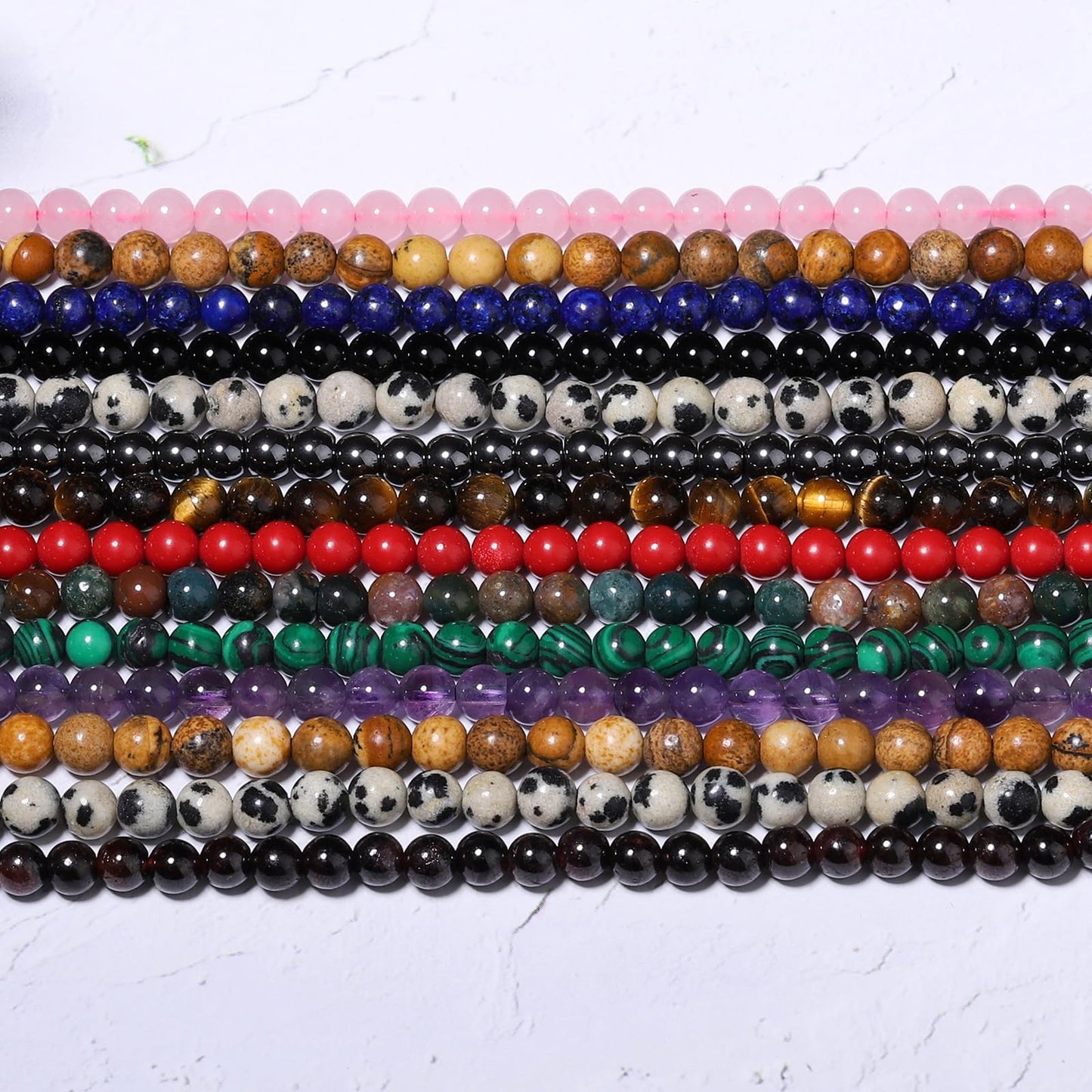 Songxi 90pcs 4mm Yellow Tiger Eye Natural Round Stone Beads for Jewelry Making, Smooth Loose Small Gemstone Beads for Bracelets Necklace, Chakra Stones with Energy Power