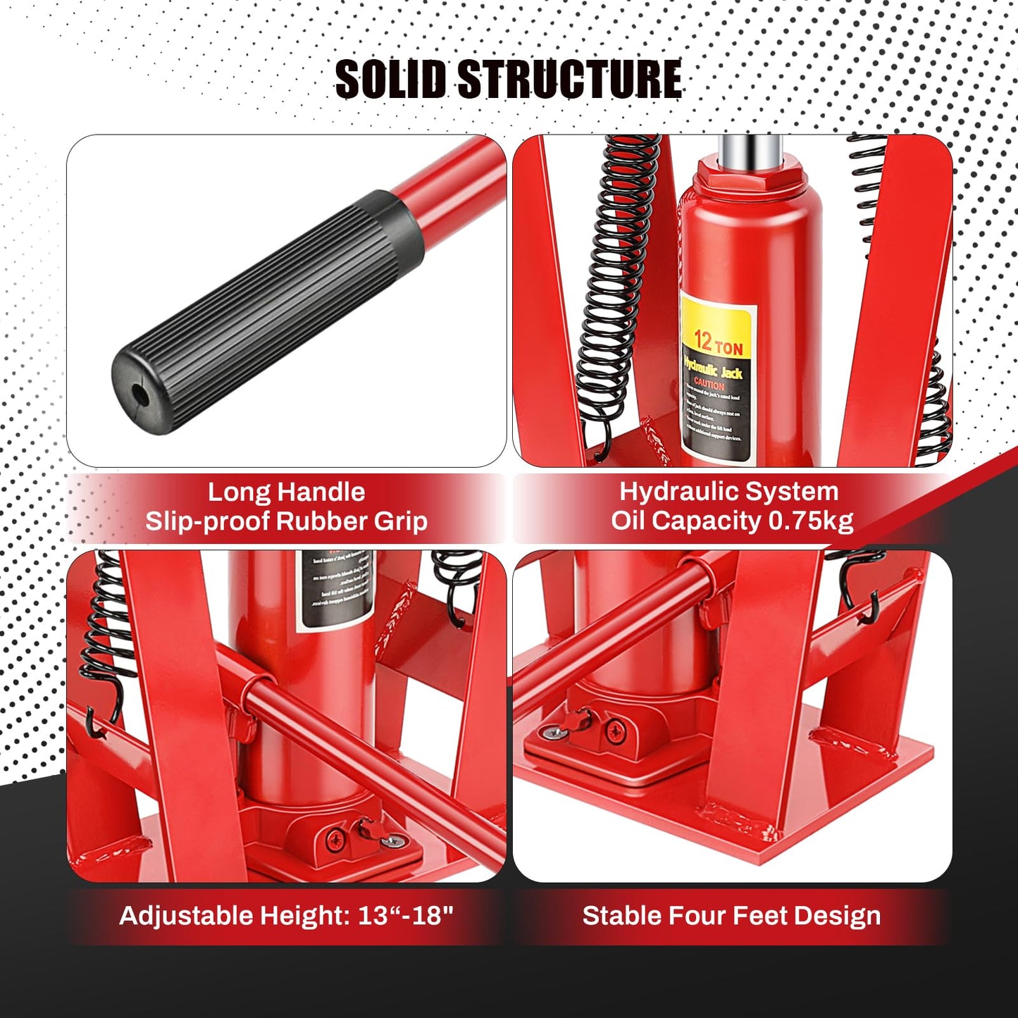 12 Ton Hydraulic Pipe Bender 6 Dies, Manual Copper Tubing Bender Tool 90°-180° Adjustable Rollers Steel Iron Metal Ratcheting