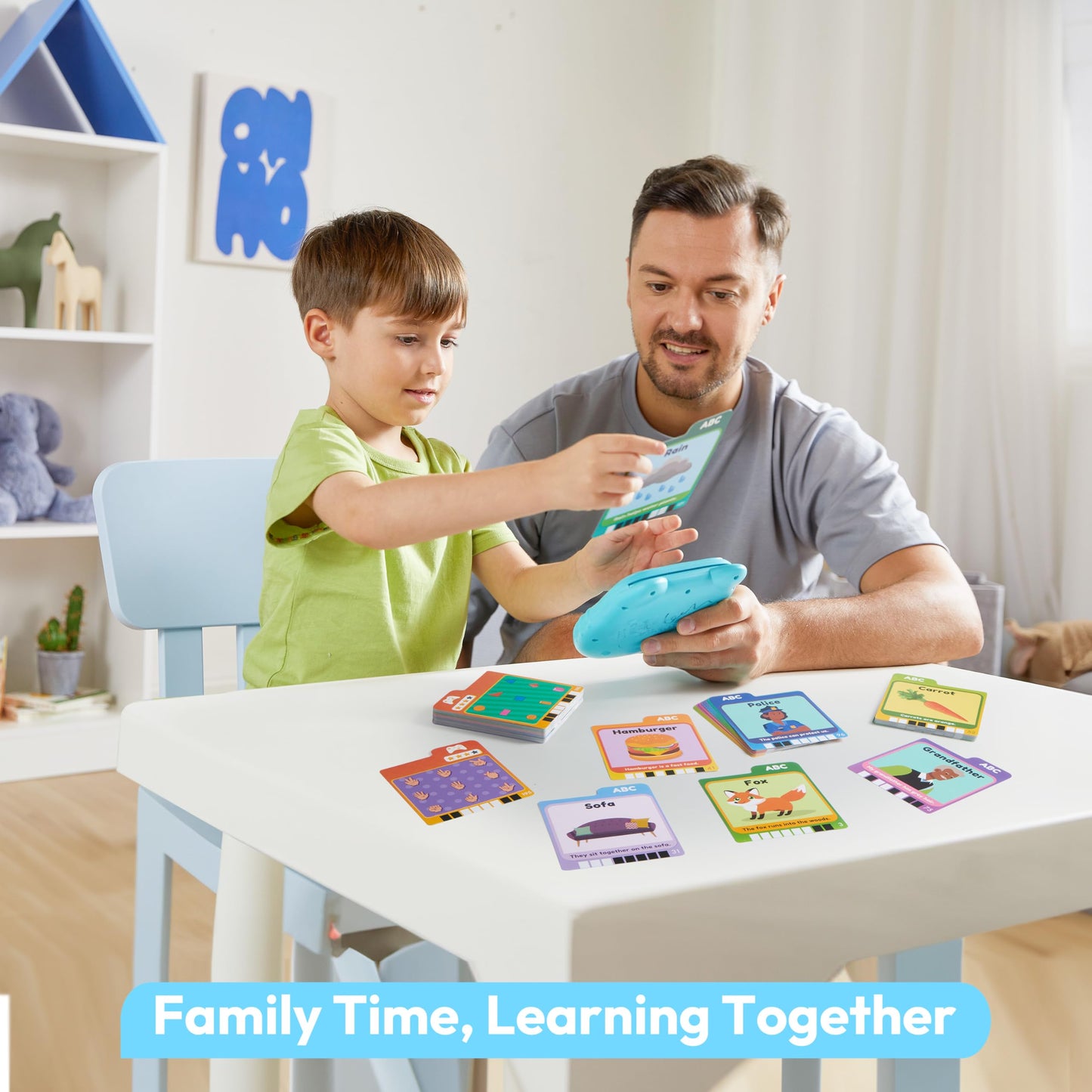 lalalark Talking Flash Cards for Kids 3 4 5 Year Old, Toddler Learning Toys with 136 Sight Words & 64 Games, Montessori Educational Toy for Kids, Preschool Learning Activities, Boys Girls Gifts