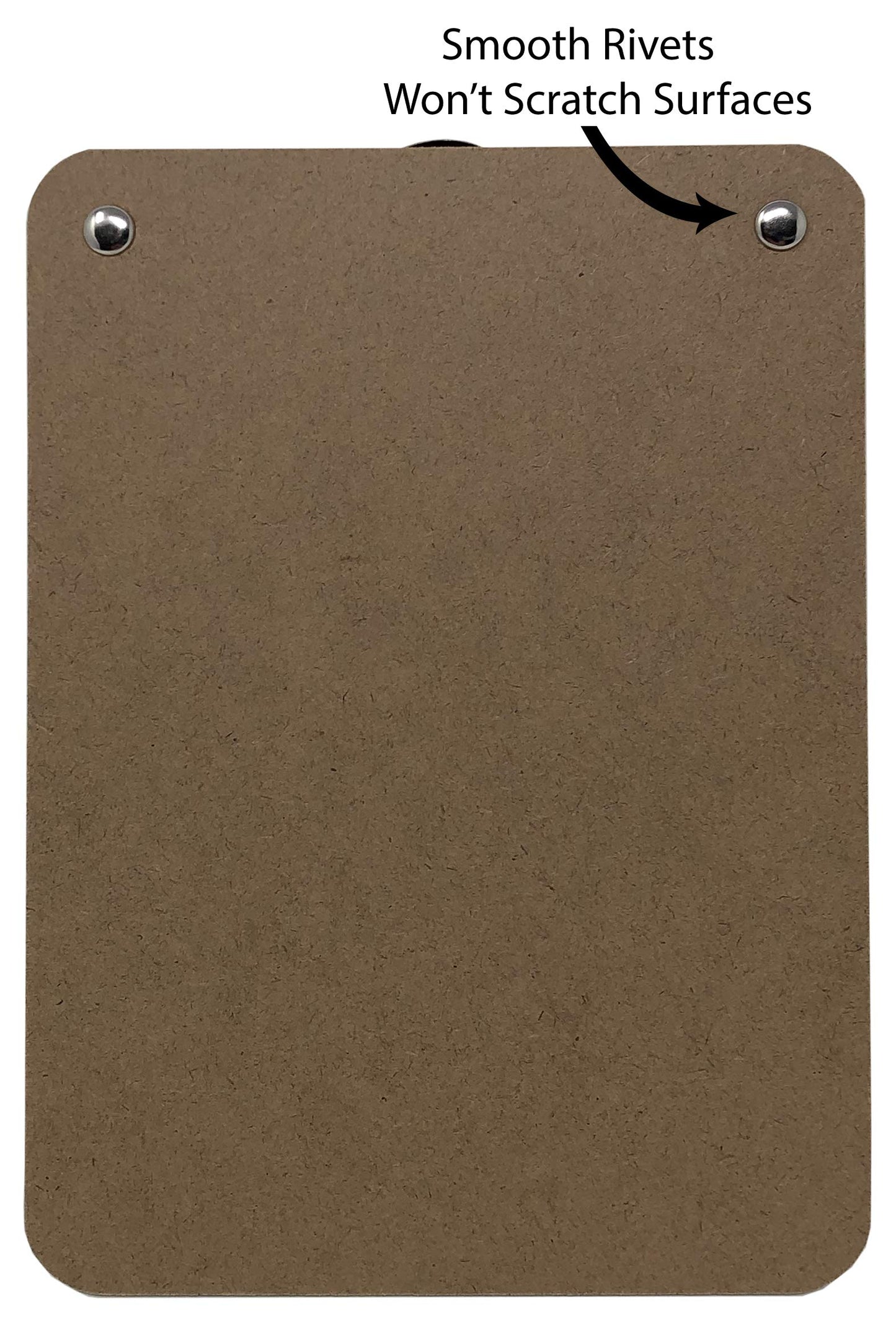 Trade Quest Mini Clipboard 5'' x 7'' Pen Holder Clip (Pack of 6) (Pen Included)