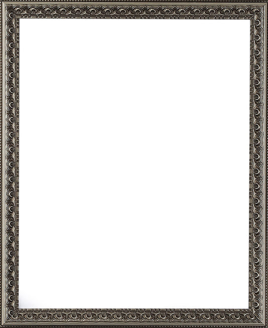 Picture Frames 30x48 Frames 1-3/8" 30x48 Poster Frame,30 x 48 Silver Picture Frame for Wall Mounting, Large Frame Ornate 48x 30 Canvas Oil Painting Frames Gothic Vintage Antique Luxury 3210 .Baroque Wood Alternative-Polystyrene for Photo,Diploma,Puzzle,TV