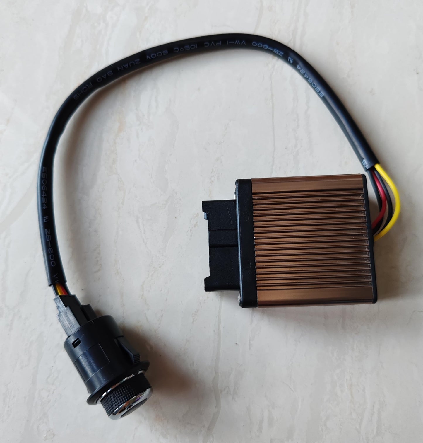 12V Universal Car Seat Ventilator Control Kit with Wiring Harness (Single Ventilation)