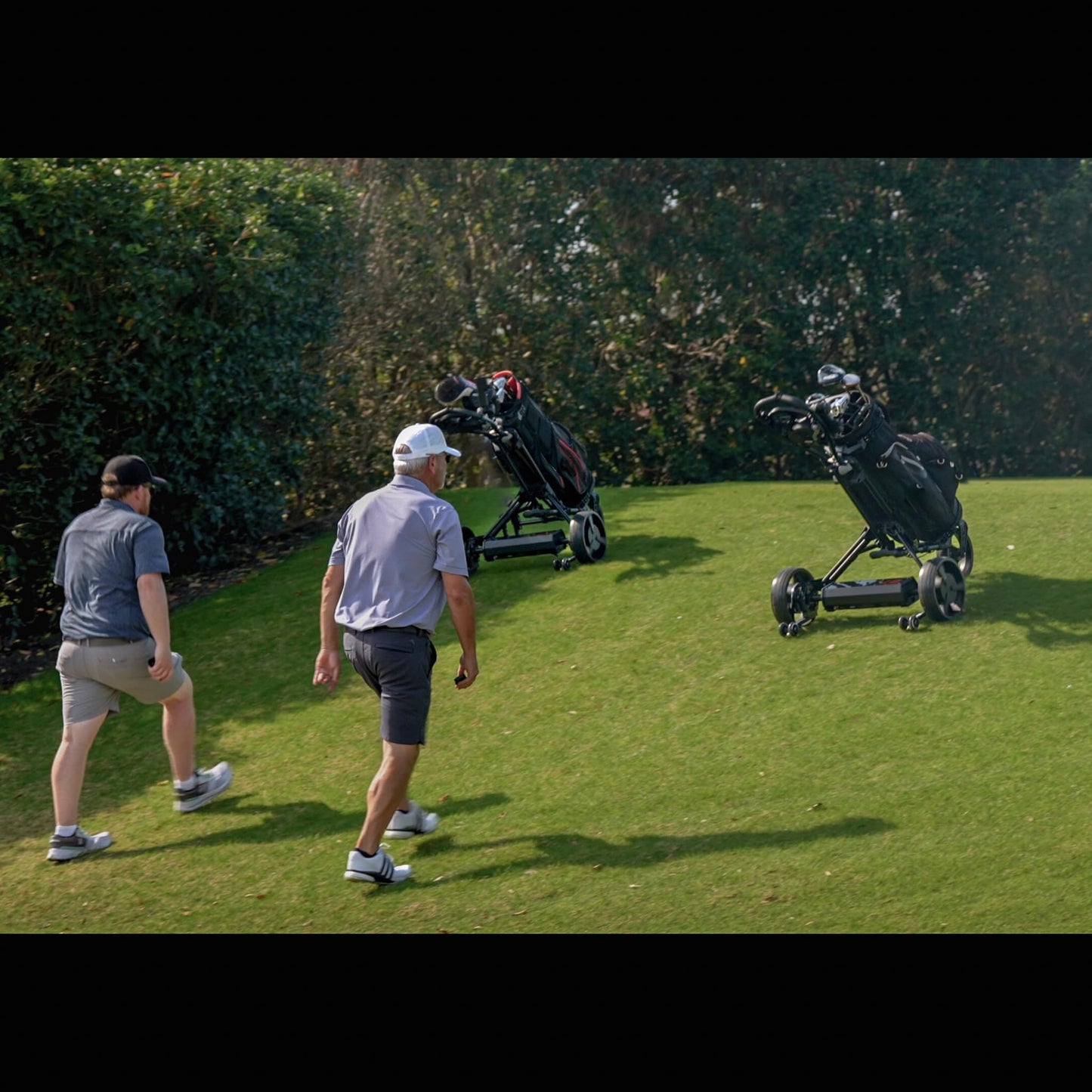 Alphard Club Booster V2Pro – Convert Your Push Cart into a Motorized, Electric Remote-Controlled Golf Caddie (Clic Gear 3-Wheel Carts) - New 2025 V2Pro with Permanently Attached Wheelie Bars
