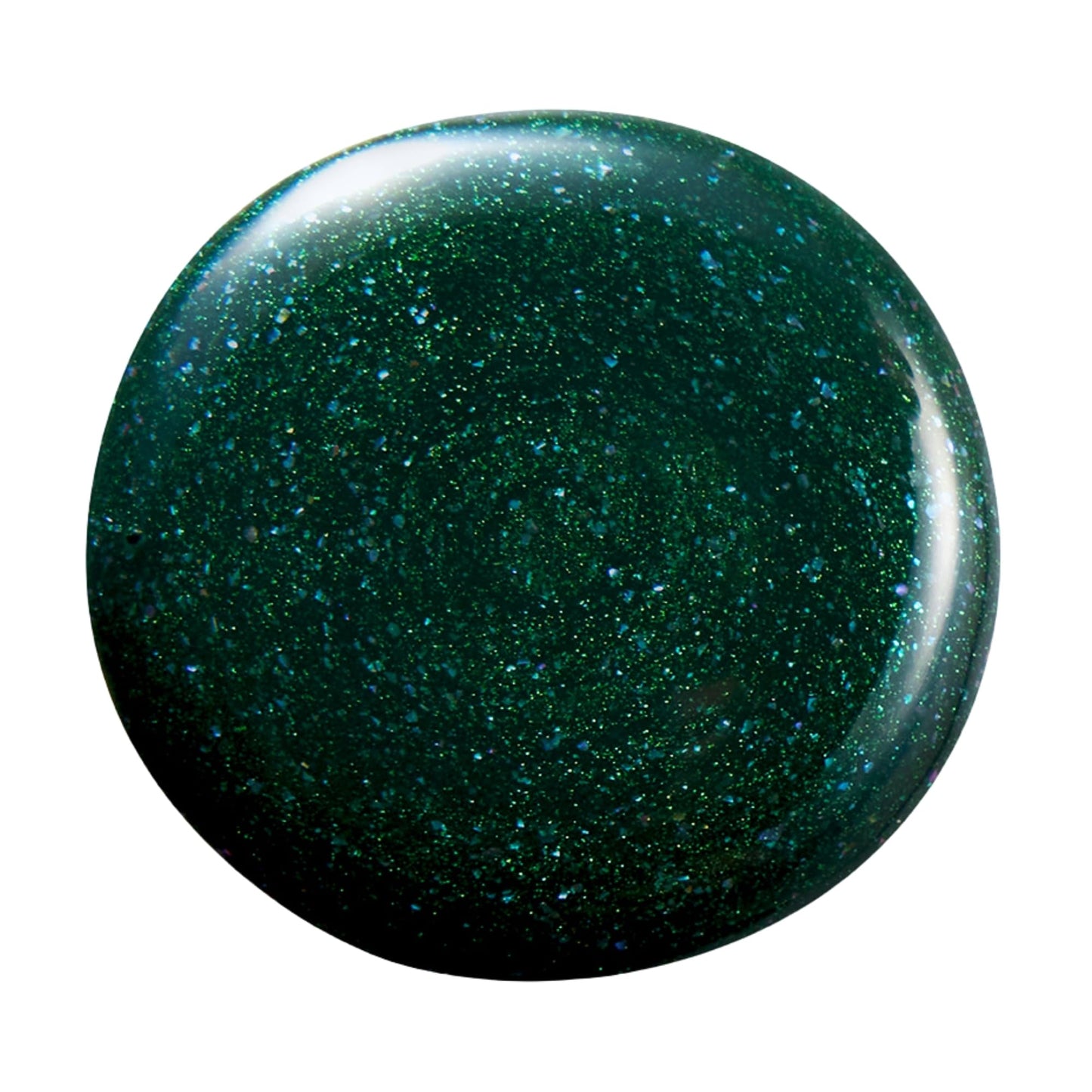 Dazzle Dry Mini Kit 4 Step System - Evergreen - A pine green with blue glitter flecks. Full-coverage glitter. (5 Piece Kit / 5 Manicures)