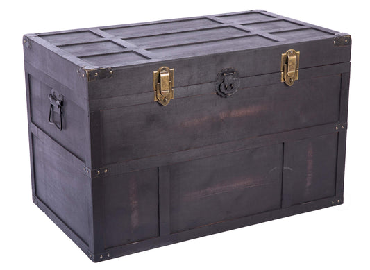 Vintiquewise(TM) Old Cedar Style Large Chest