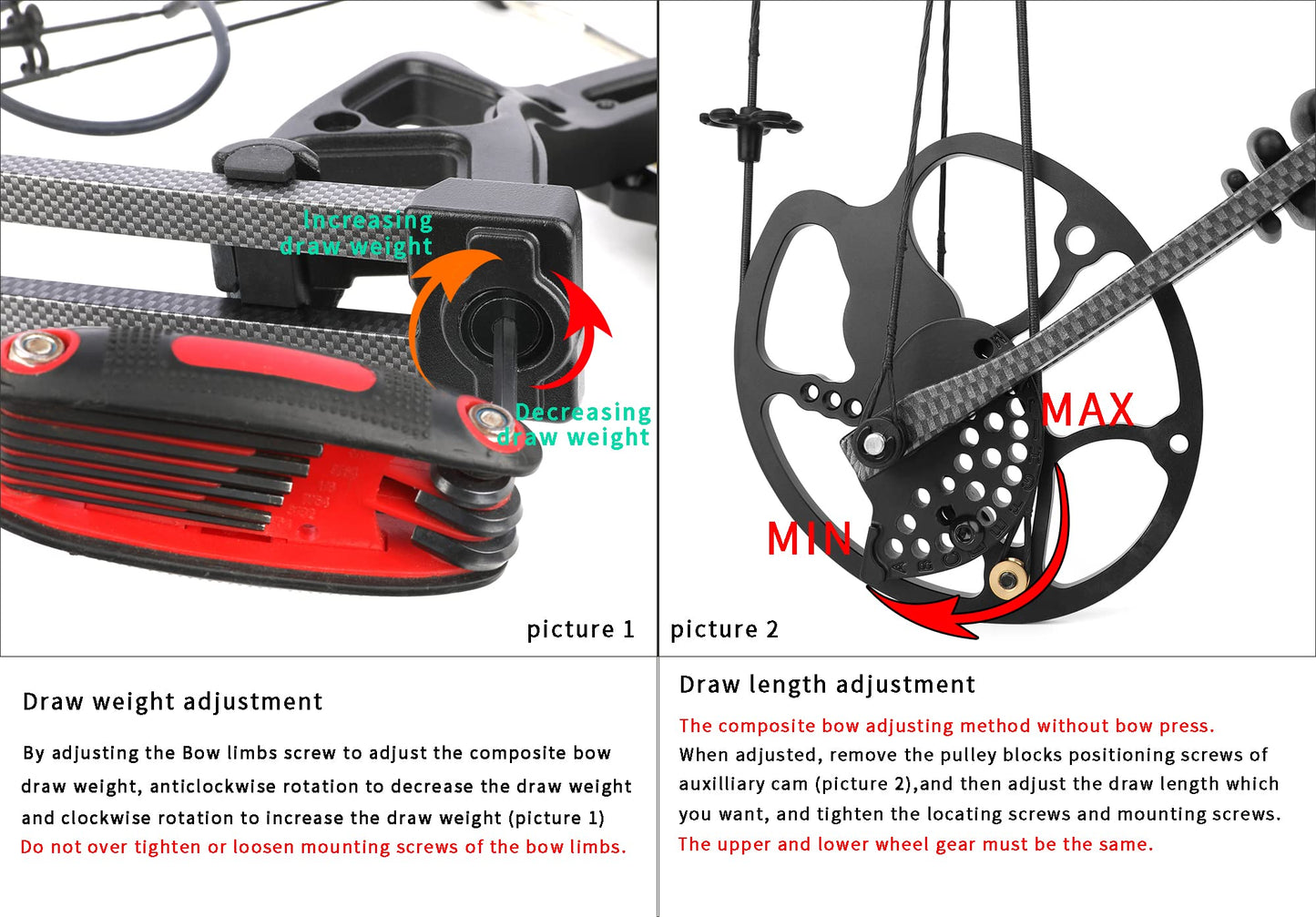surwolf Compound Bow Kit, Hunting & Targeting, Limb Made in USA, Draw Weight 0-70 lbs Adjustable, Draw Length 9”-31",up to IBO 325FPS Speed, Package with Archery Hunting Accessories (Camo)
