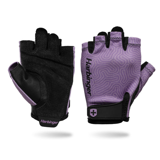 Power Gloves 3.0 - Durable Half Finger Weightlifting Gloves with Adjustable Wrist Closure, Breathable Leather Palm, Women's