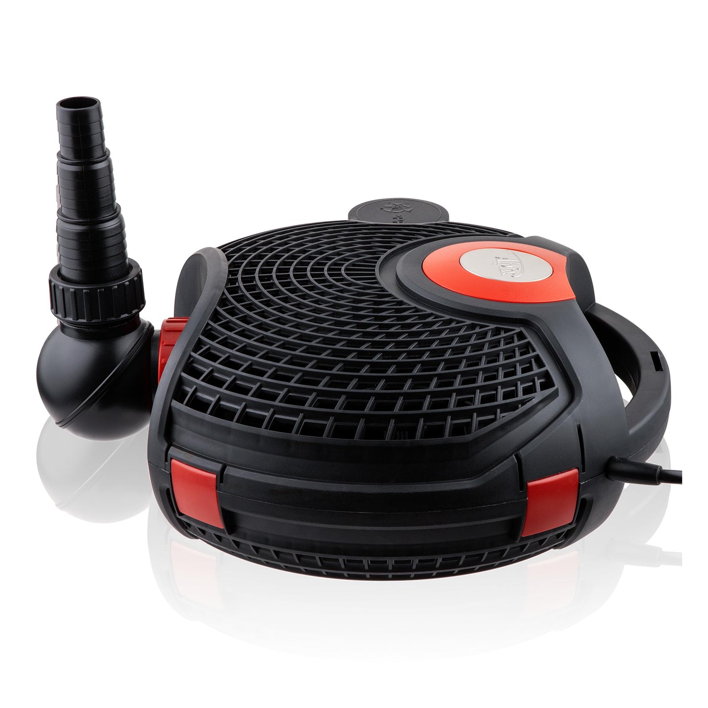Alpine Corporation PUR5400C Eco-Sphere 5400 GPH Pond Pump with Controller and 33-ft Cord, Energy-Saving, Black/Red