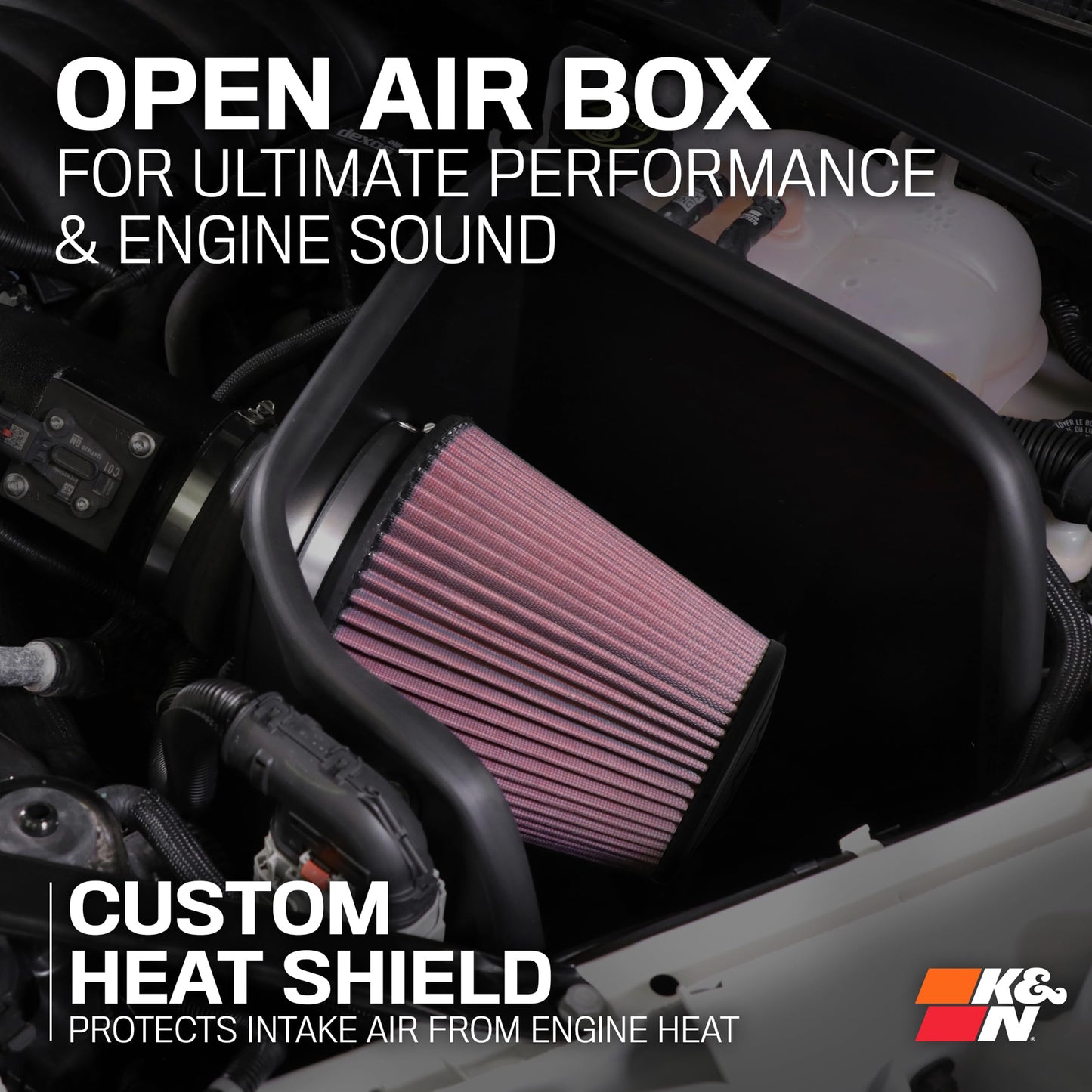 K&N Cold Air Intake Kit: Increase Acceleration & Engine Growl, Guaranteed to Increase Horsepower up to 6HP: Compatible with 2.4L, L4, 2002-2006 TOYOTA (Camry, Solara), 69-8609TTK