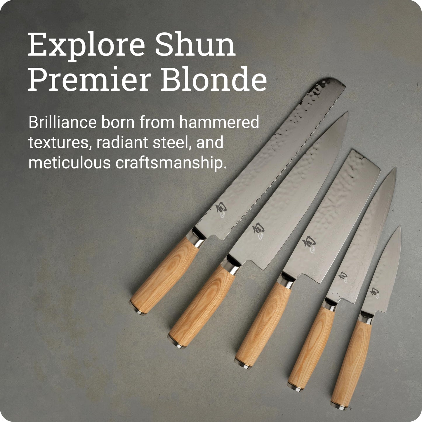 Shun Premier Blonde 5.5" Nakiri Knife, Handcrafted Japanese Vegetable Knife, VG-MAX Core with Damascus Stainless Steel Cladding, Pakkawood Handle, Slicing Tool for Professional and Home Chefs