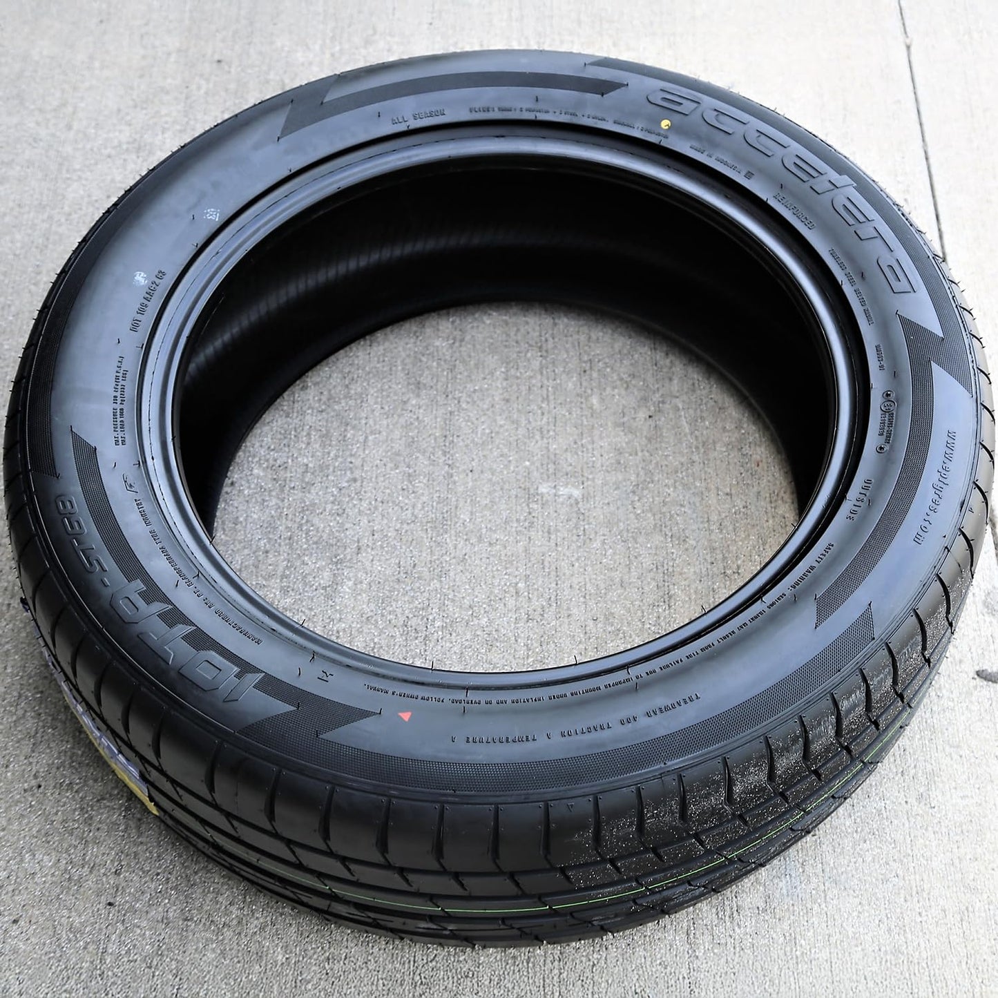 Accelera Iota ST68 All-Season Truck/SUV High Performance Radial Tire-265/50R19 265/50ZR19 265/50/19 265/50-19 110Y Load Range XL 4-Ply BSW Black Side Wall UTQG 400AA