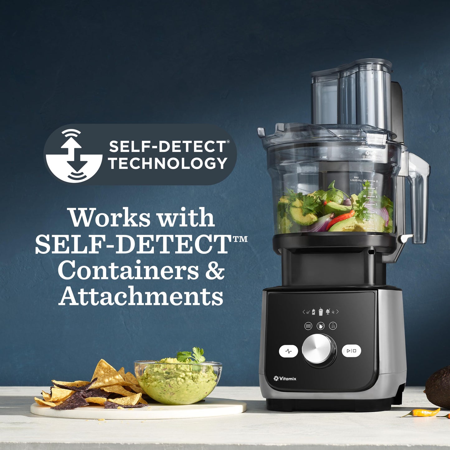 Vitamix Ascent X5 Blender with 10 Blending Programs, Self-Cleaning Program, Professional-Grade Blender for Smoothies, Soups and More, Stainless-Steel Blades, 48 Oz Container, Polar White