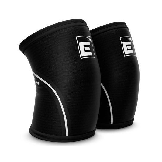 Element 26 Knee Sleeves for Weightlifting (Sold as a Pair) - 6mm Premium Neoprene for Compression, Mobility, and Warmth - Compression Sleeve for Functional Fitness, Squats, Deadlifts (Medium, Black)