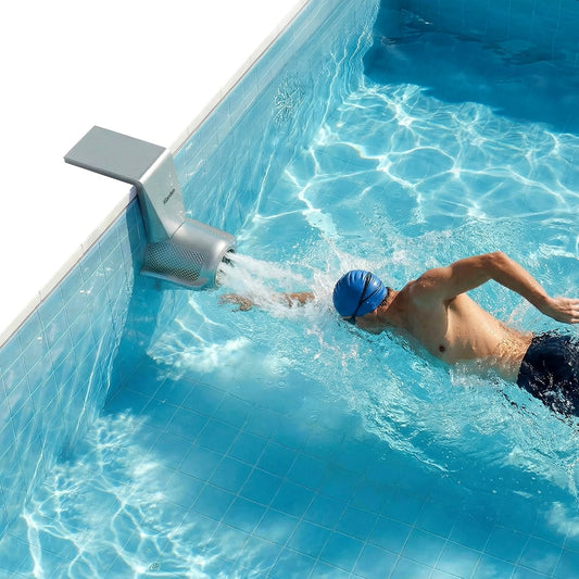 iGarden Swim Jet P Series, 720 GPM Inverter Counter Current Swimming System with 5 Wave Modes, Swim Jet Machine for Inground Pools, Training or Fun, Full Touchscreen, App Control