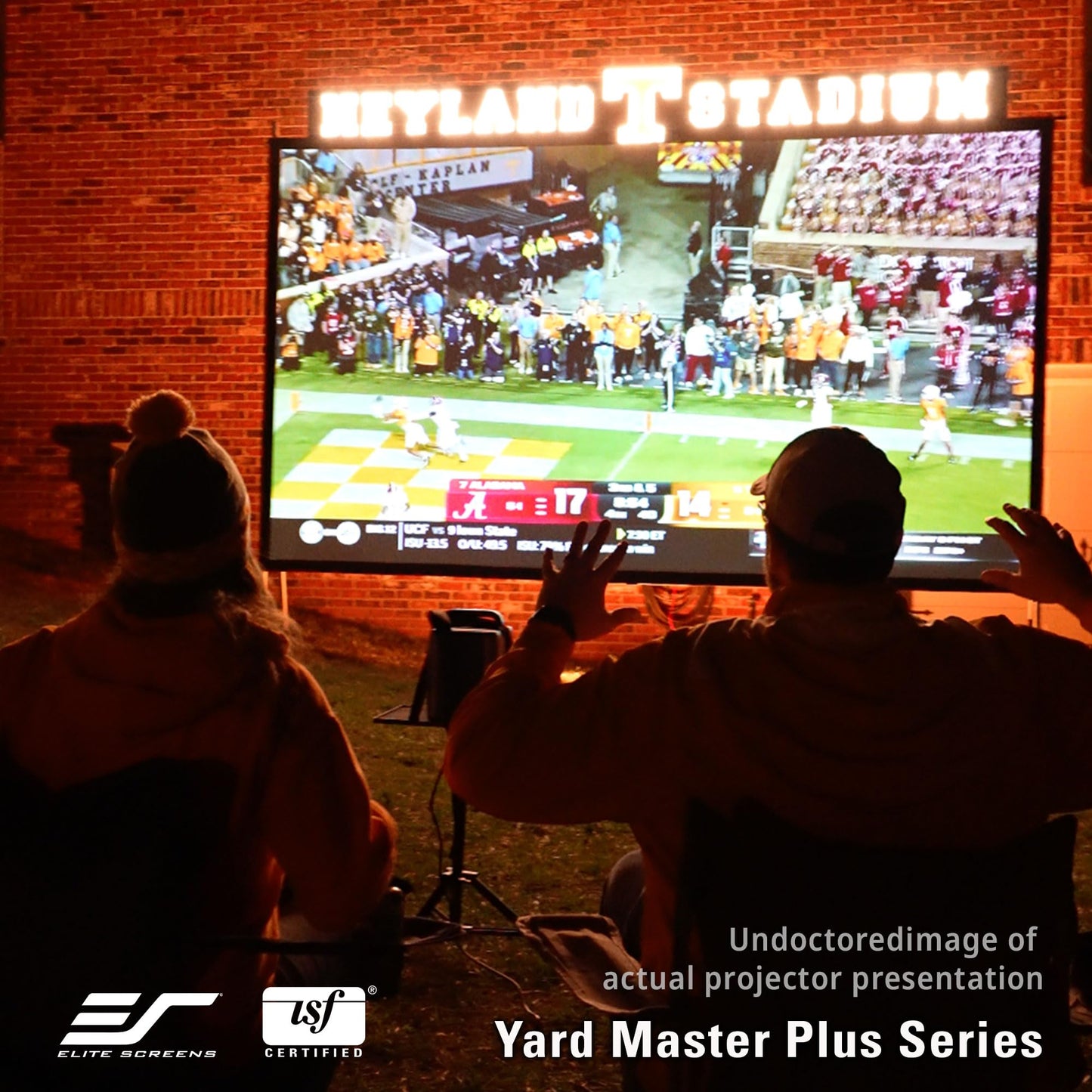 Elite Screens Yard Master Plus, 100-INCH 16:9, 8K 4K Ultra HD 3D Ready Indoor/Outdoor Portable Home Movie Theater Projector Screen, Front Projection - OMS100H2PLUS | US Based Company 2-YEAR WARRANTY