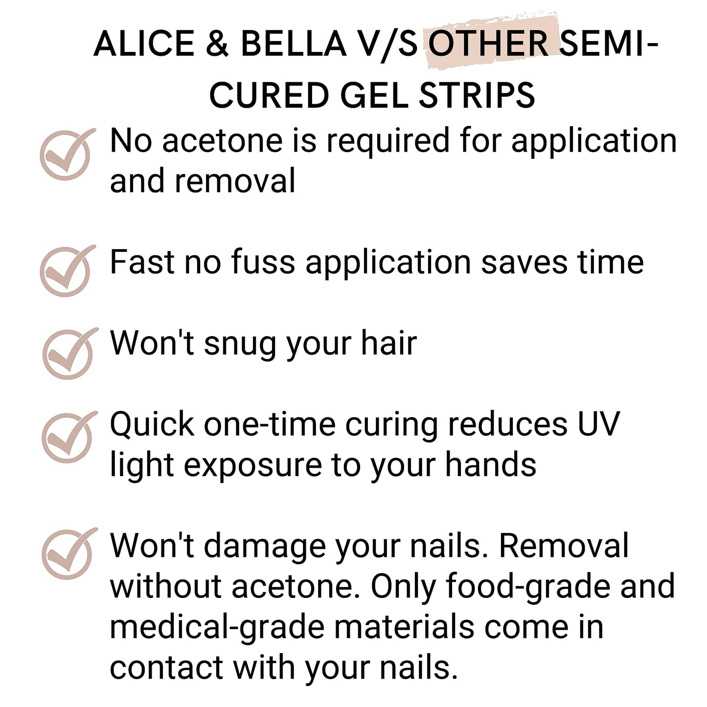 Alice & Bella Milky White Manicure (25pcs) + Pedicure (32 pcs) Bundle Set- Milky White Classy Slightly Translucent Nude Neutral Lip Gloss Mani & Pedi for Any Occasion -Semi Cured Gel Nails Kit