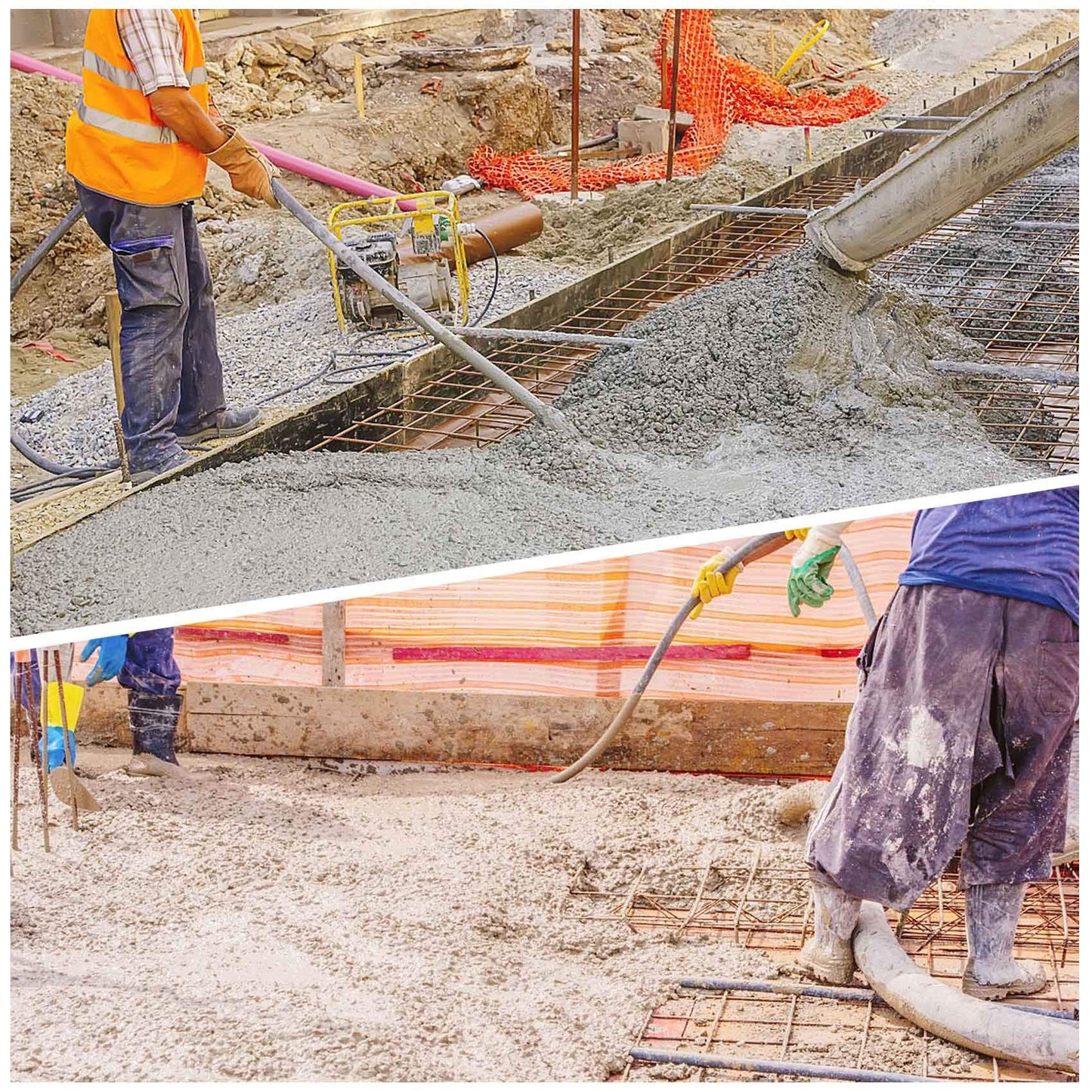 Seeutek Handheld Concrete Vibrating Tool, 1500W Electric Concrete Vibrator with 13000VPM for Portable Concrete Tools, 6.6FT