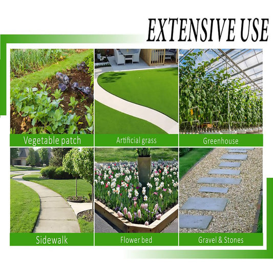 mychoiii 3ft x 100ft Weed Barrier Landscape Fabric, 3.5oz Heavy Duty Woven Ground Cover, 600lbs Tensile Strength Weed Block Cloth for Garden Bed, Driveway, Landscaping - UV Resistant