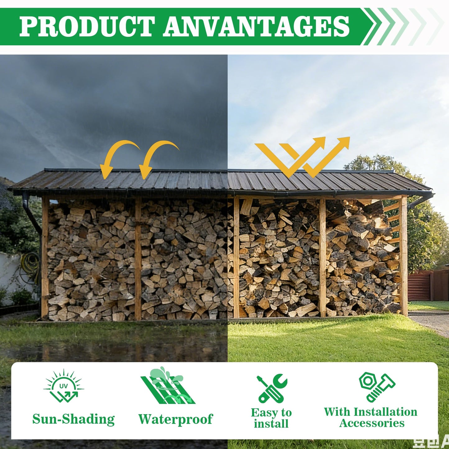 10pcs Metal Roofing Panels, 42.52'' L ×17.72'' W 52.4 ft² Corrugated Metal Sheets, Galvanized Steel Roof Fence Panels for Mobile Homes, Garages, Chicken Coop, Sheds, Stables, Patio, Warm Gray